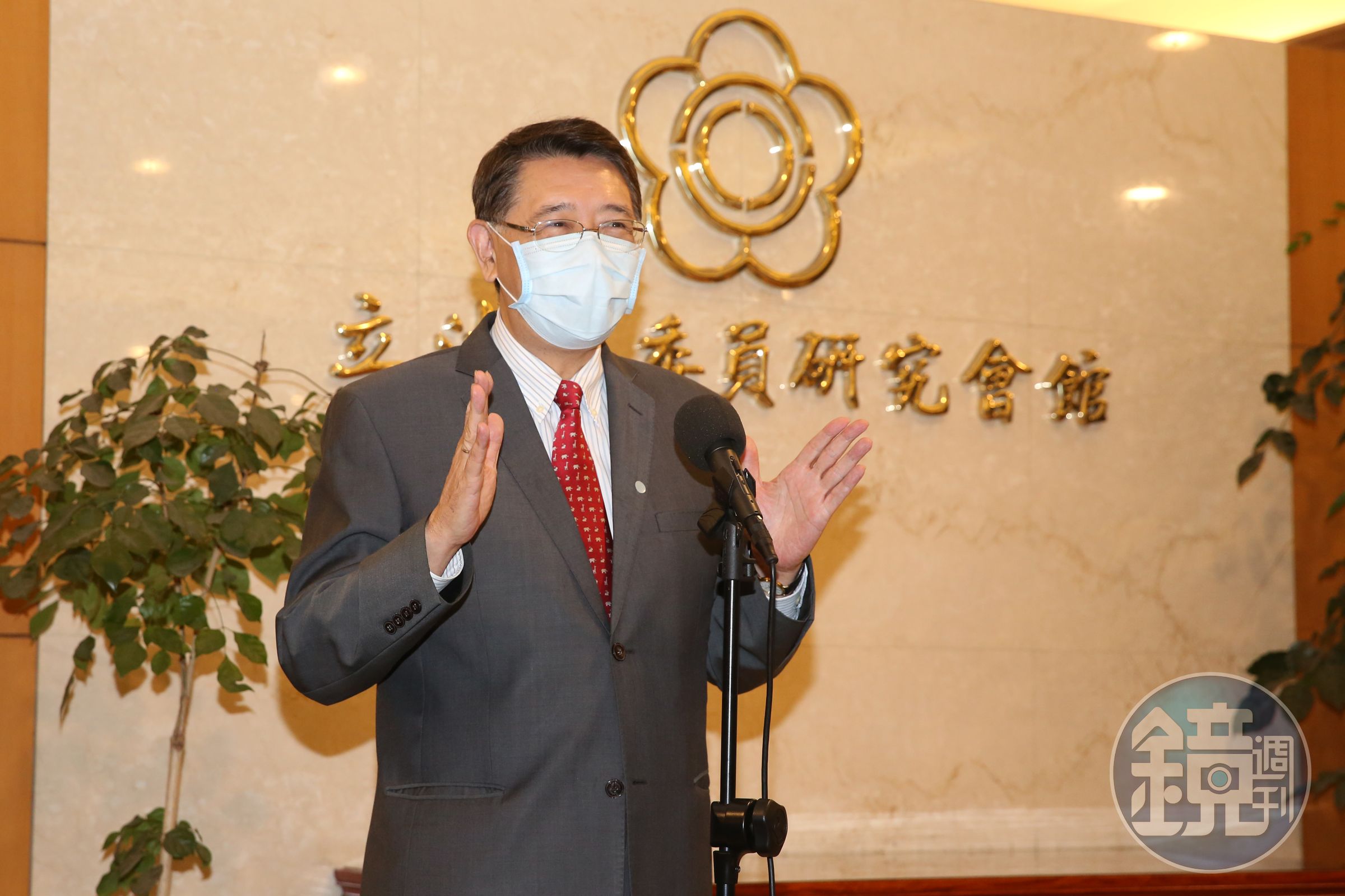 立法院祕書長林志嘉澄清，造冊名單並無特權施打問題。