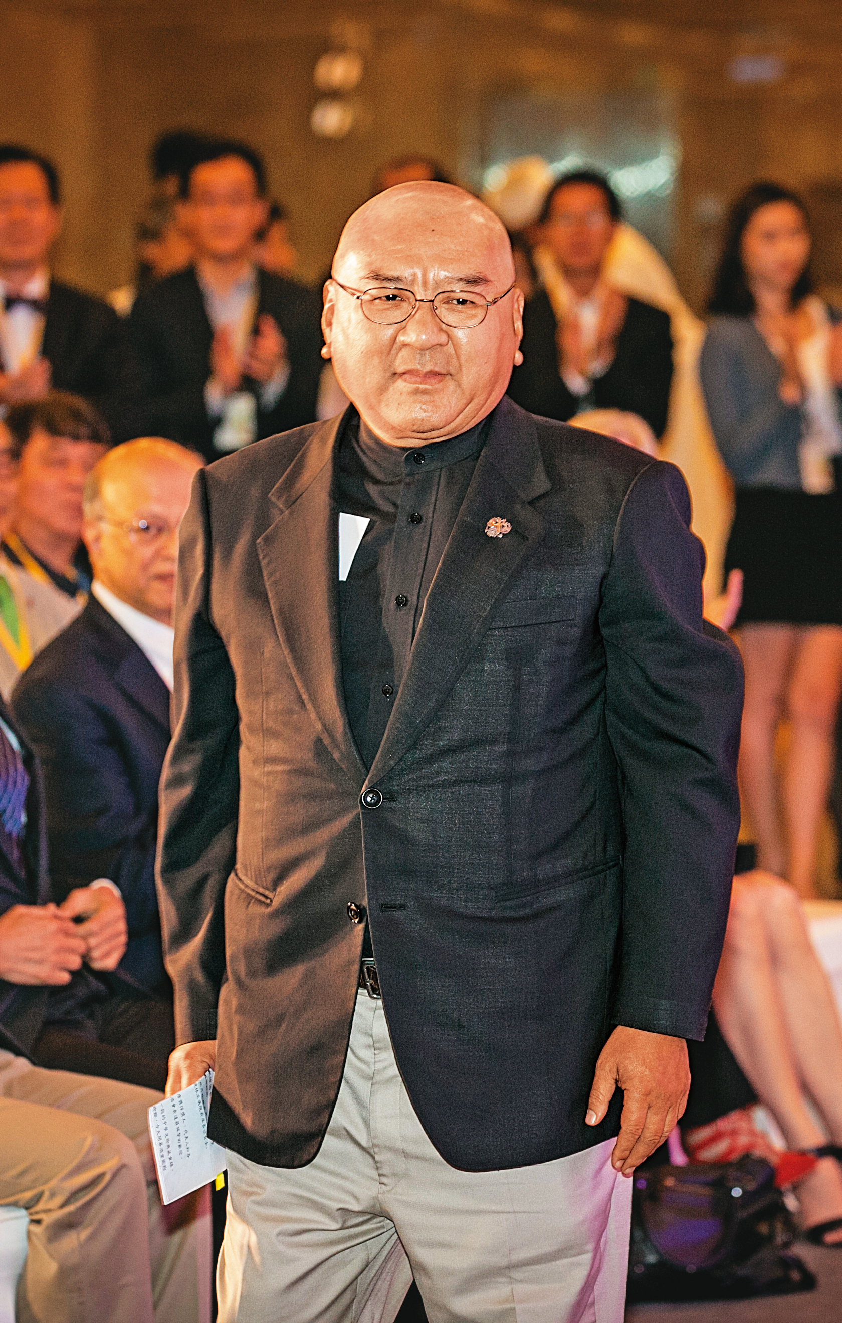 國衛院擴廠計畫經費近50億元，扣除衛福部預算，其中20億元是由潤泰總裁尹衍樑（圖）無條件捐款。
