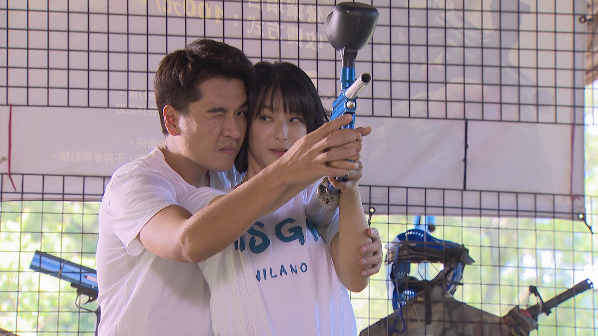 賴雅妍與王傳一在《三隻小豬的逆襲》中狂撒糖,讓粉絲希望不要太早完結篇。(三立提供)