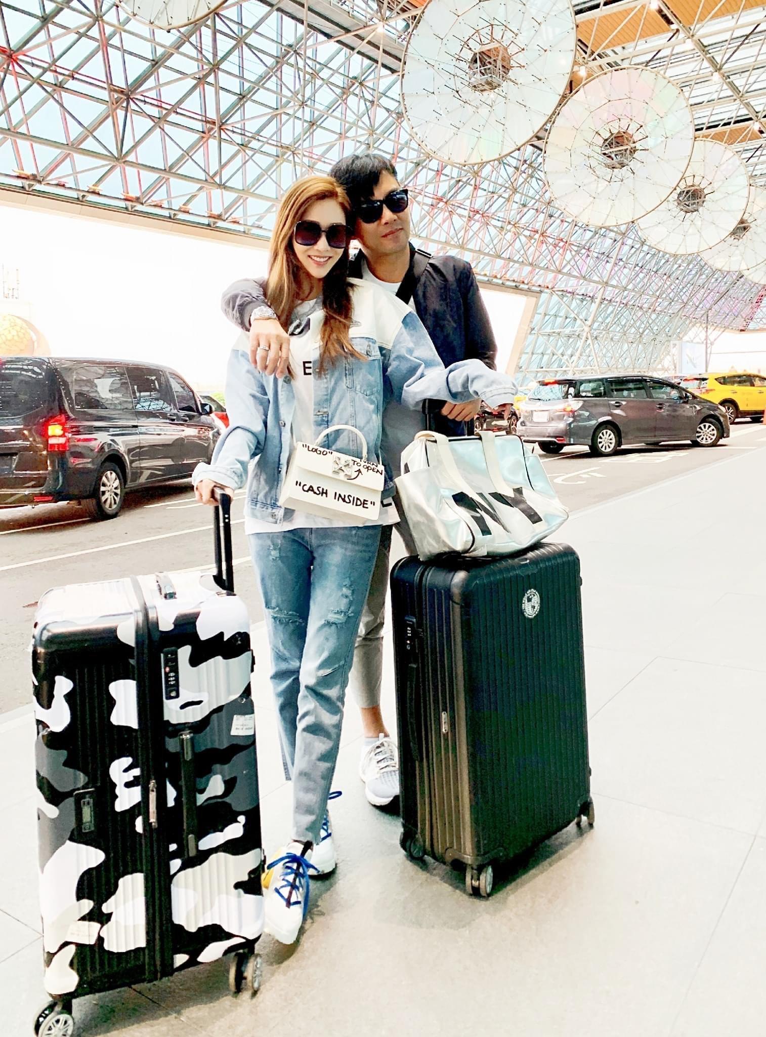 謝承均、曾莞婷兩人在戲中多次配對,私下也有好交情。(翻攝自謝承均臉書)