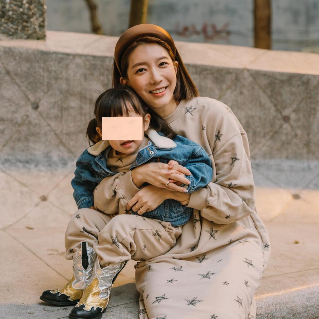 愛漂亮的宋米秦,聽到女兒Ellie說「媽媽好漂亮」,就會很有成就感。(我是凱文工作室提供)