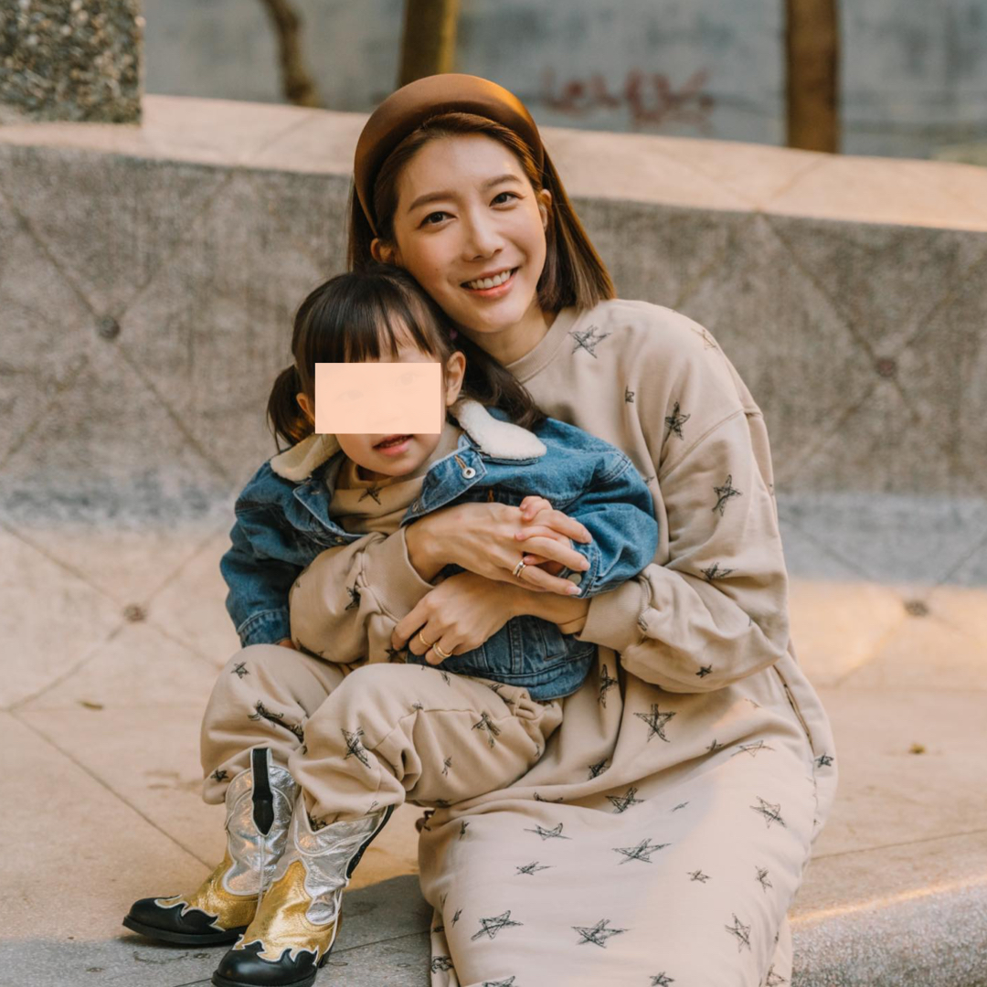 愛漂亮的宋米秦，聽到女兒Ellie說「媽媽好漂亮」，就會很有成就感。（我是凱文工作室提供）