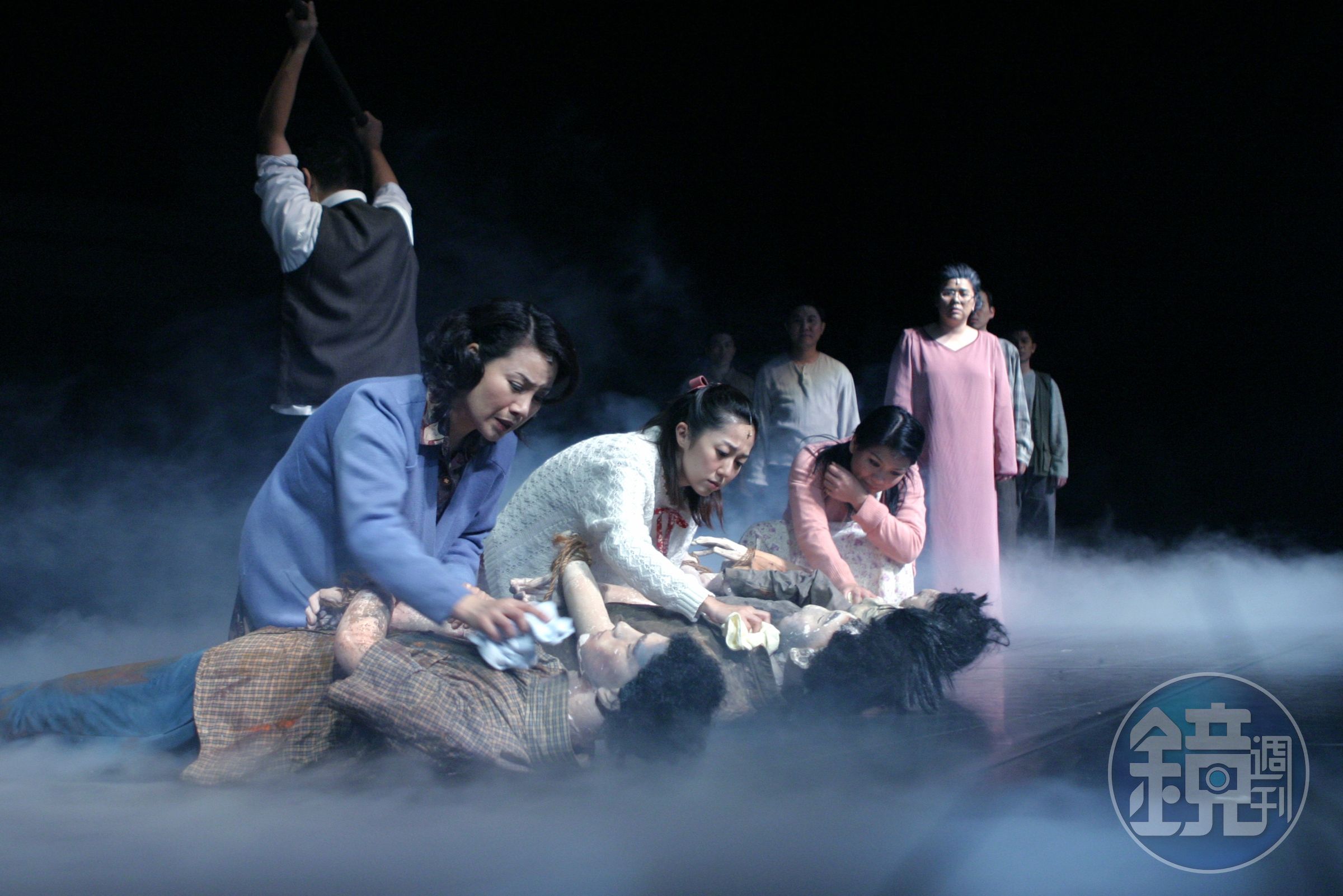 綠光劇團線上直播《人間條件》系列，吸引280萬人觀賞。（綠光劇團提供）