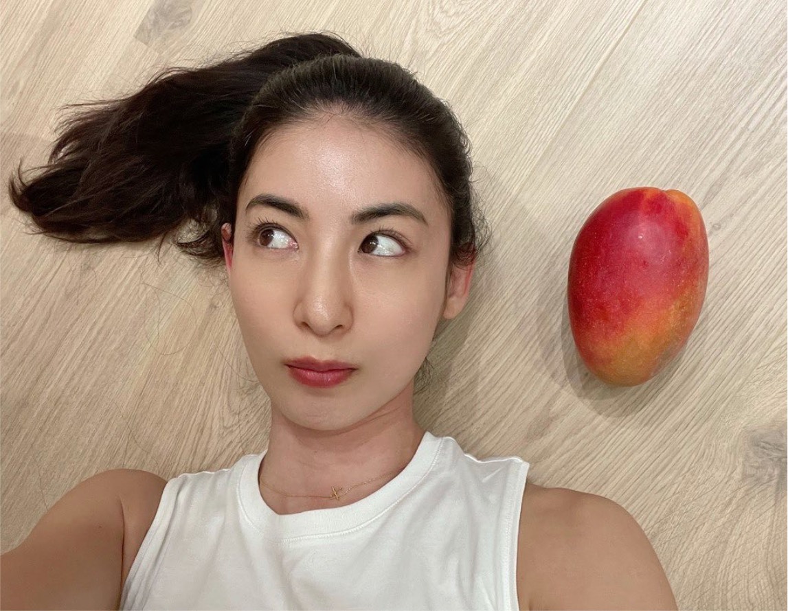 聽聞屏東枋山芒果退訂潮,大久保麻梨子立刻發文力挺。(翻攝自大久保麻梨子IG)