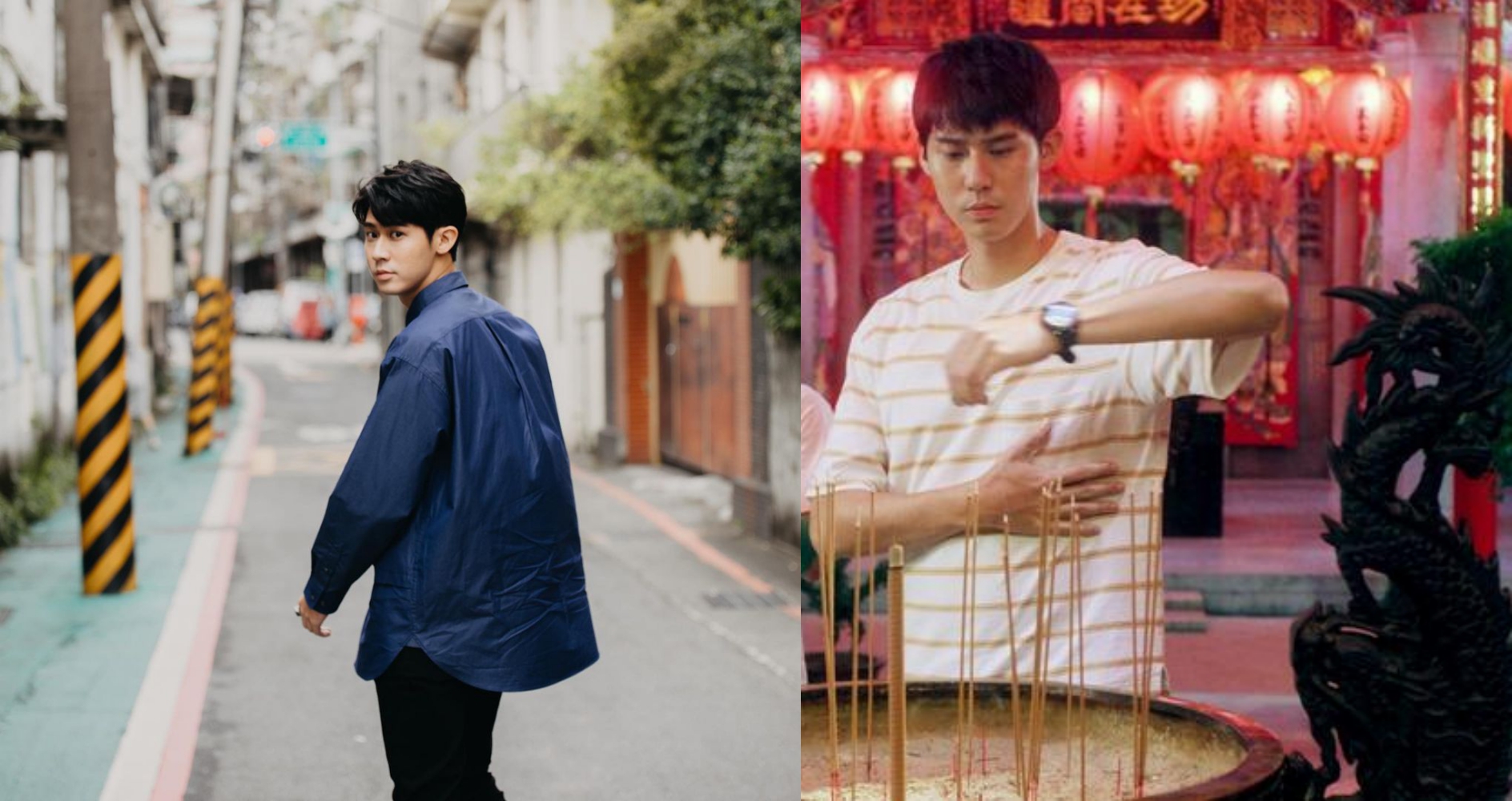 李玉璽最近有新作要播出，他遺憾外婆看不到。（李玉璽IG、東森提供）