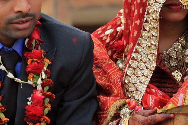 印度一男子在迎娶新娘當天，要求一道菜色遭拒而當場毀婚。（示意圖，pixabay）