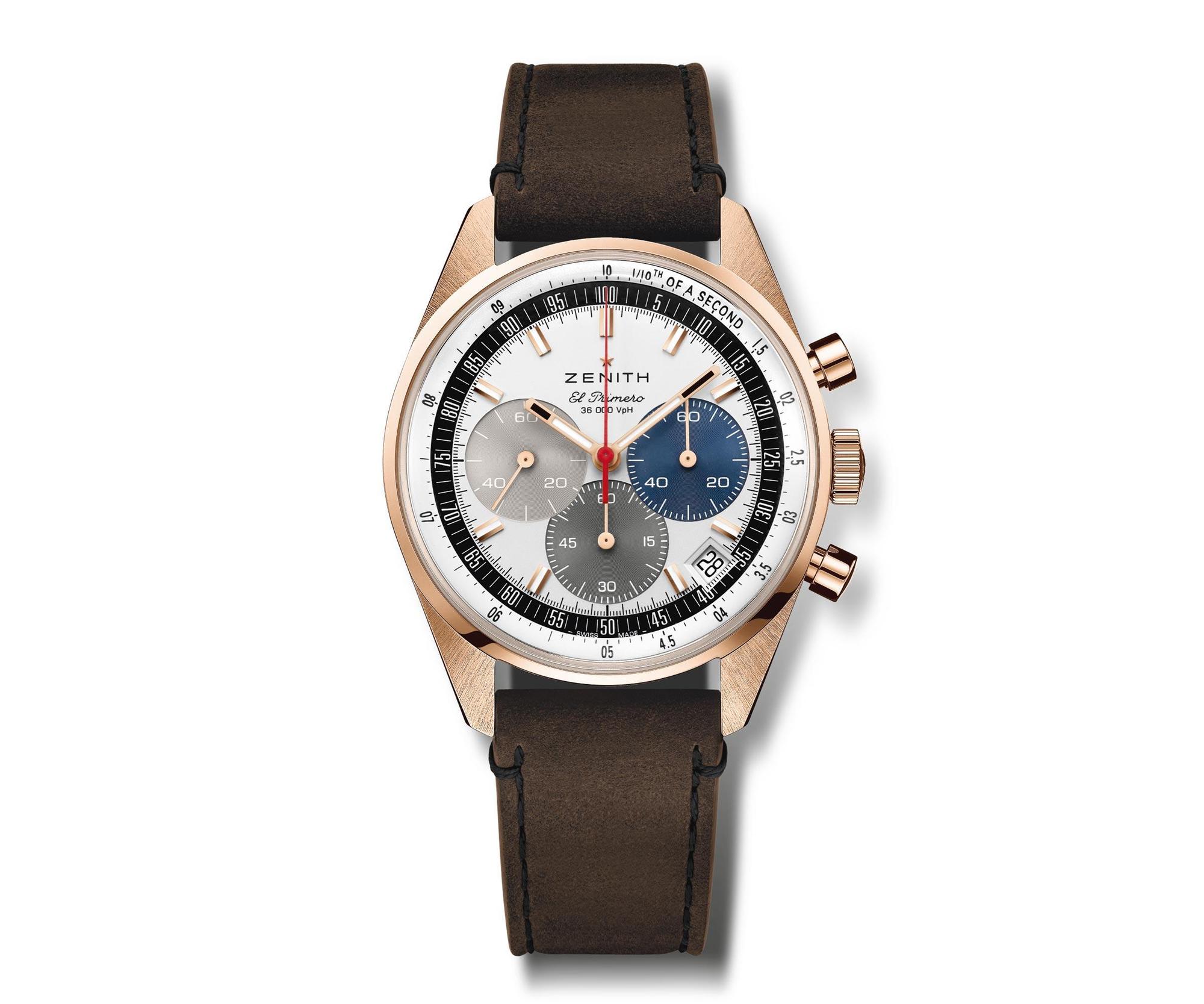 Chronomaster Original腕錶18K玫瑰金版本。