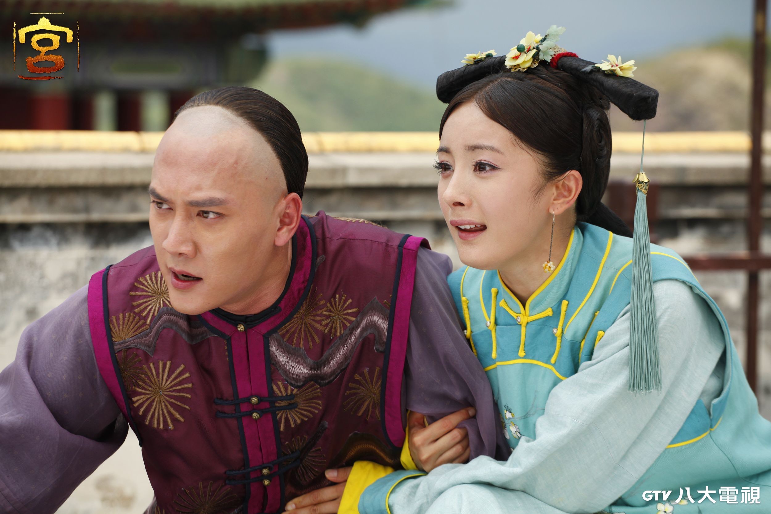 馮紹峰與楊冪在《宮》三度合作。(八大提供)