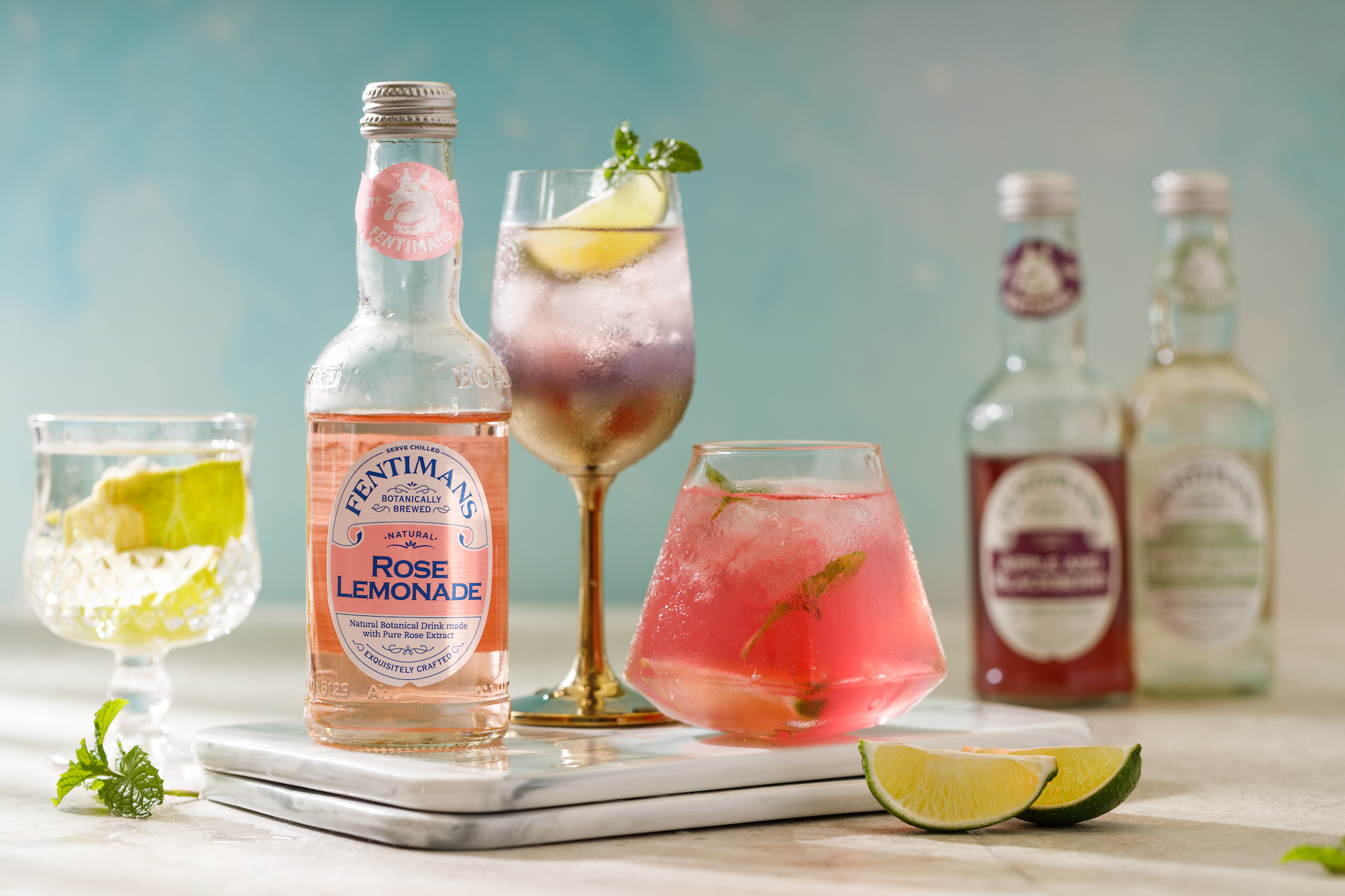 來自英國的「Fentimans 釀製風味汽水」以天然草本配方釀造，風味討喜。（799元／6瓶入）