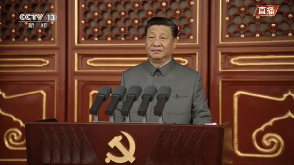中共總書記習近平揚言要解決台灣問題,實現祖國統一是中共的歷史任務。(翻攝自央視)