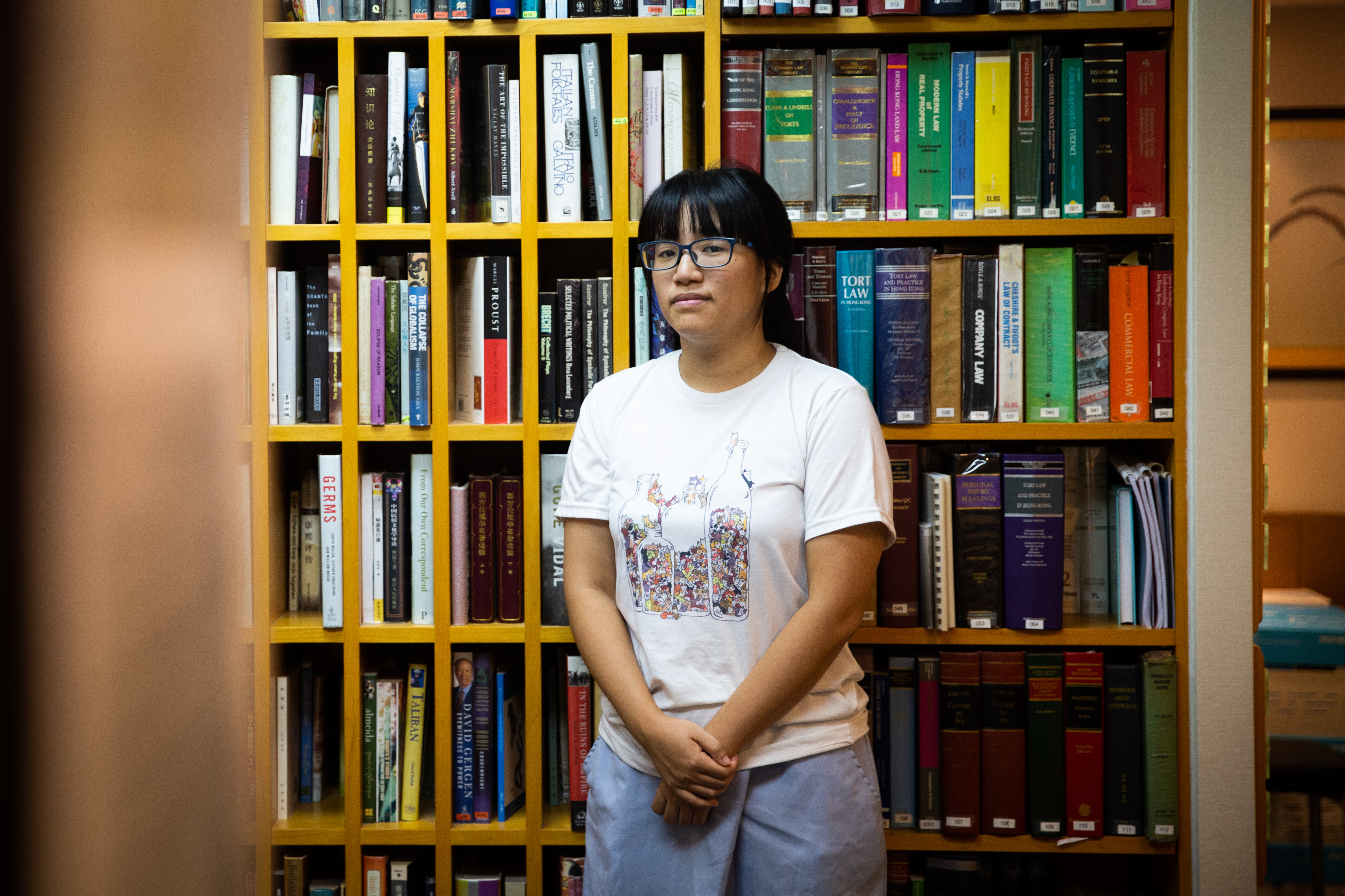 才因六四被捕的鄒幸彤，宣傳七一遊行而被撤銷保釋，她呼籲港人堅持發聲，不畏強權。（本刊資料照）