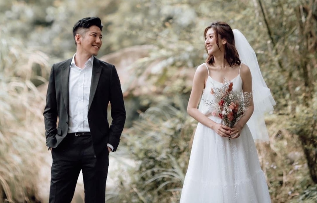 林逸欣與男友Tony的婚宴取消。（翻攝自林逸欣臉書）