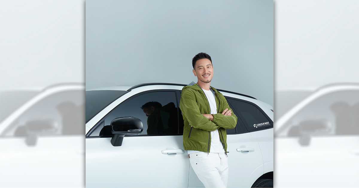 新加坡品牌GREENWAY格菱威世界首創「高隔熱、抗病菌」雙重守護隔熱紙，邀請愛用者王陽明代言。