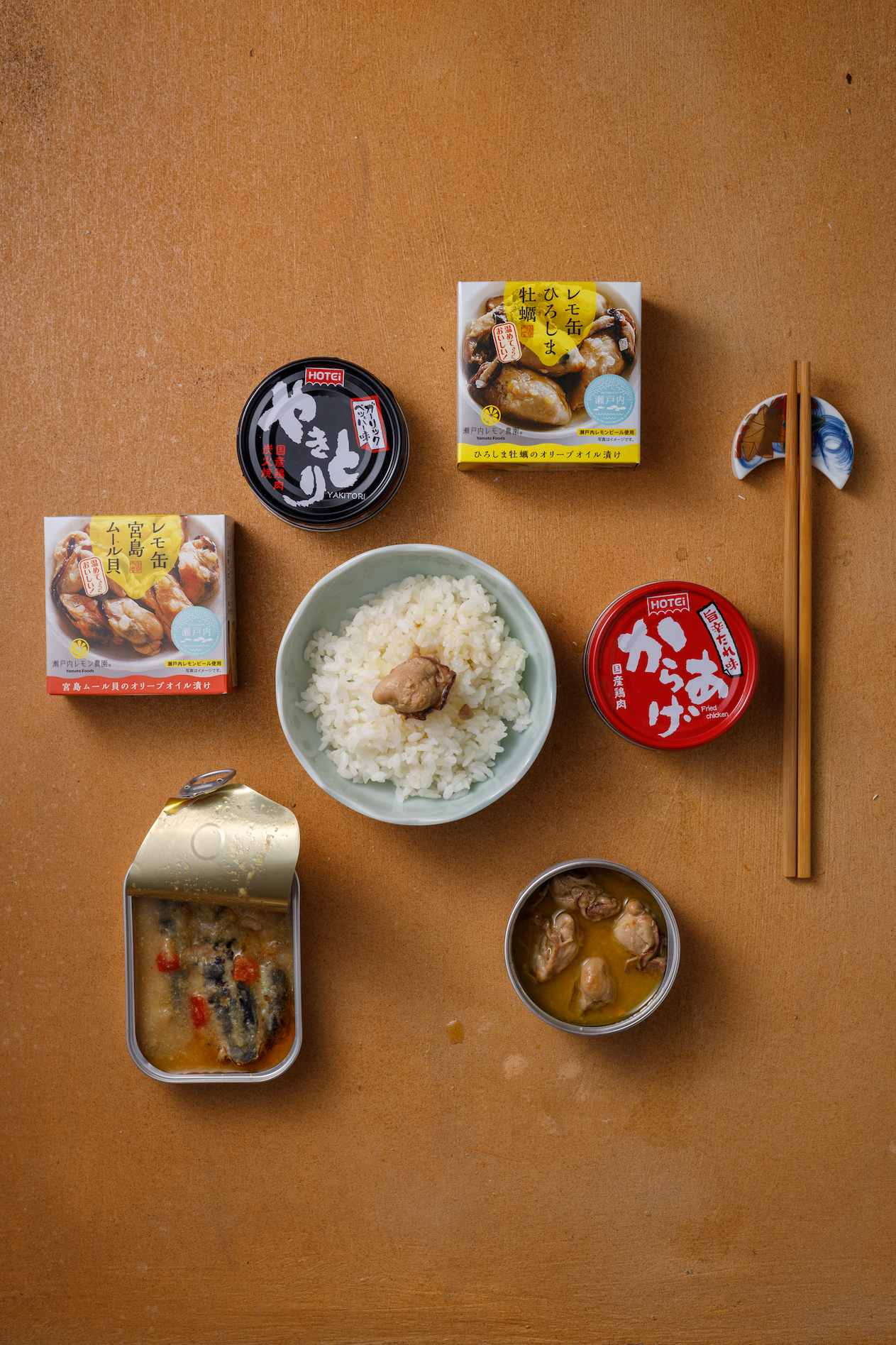 「mr.kanso海陸享受組合包」風味十足,可直接配飯,或結合菜色組合成日式定食。(1,400元/5入)
