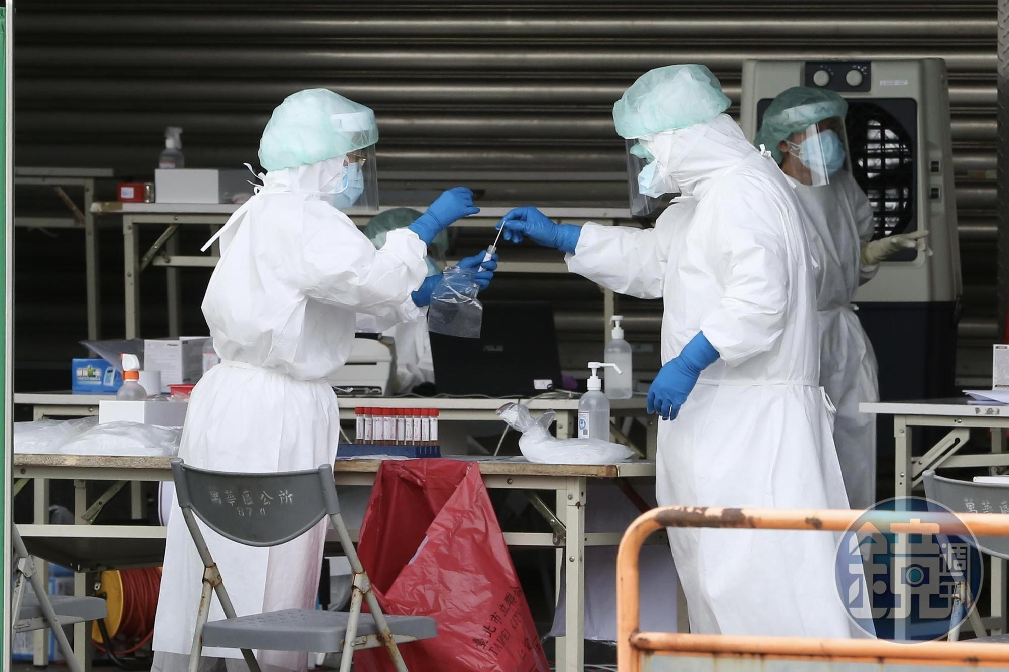 北市昨擴大篩檢3,610人，批發市場再添9人確診。