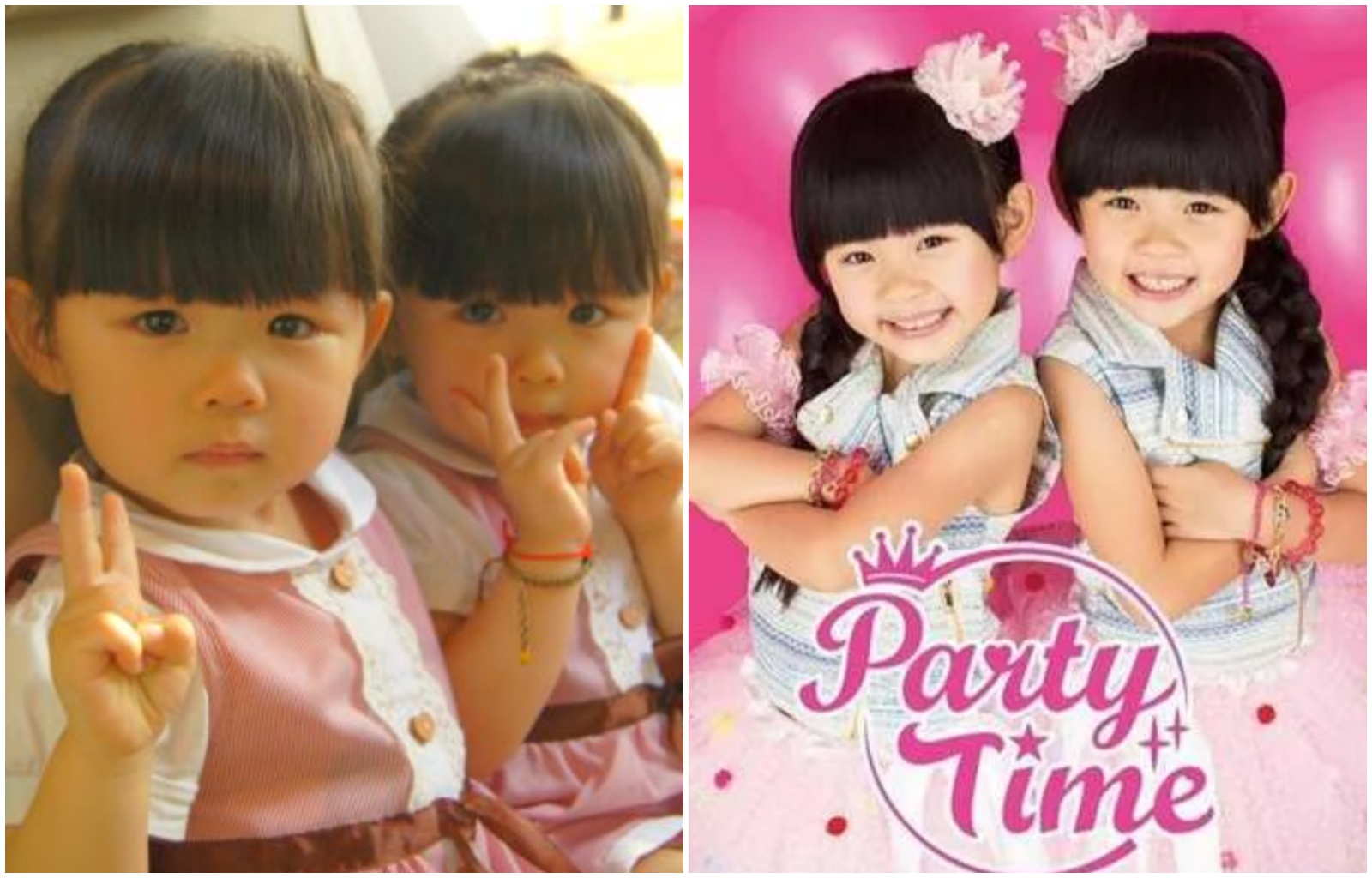 雙胞胎女團「左左右右」從5歲就出道，當年稚嫩的模樣在不少人心中留下深刻的印象。（翻攝自左左右右臉書）