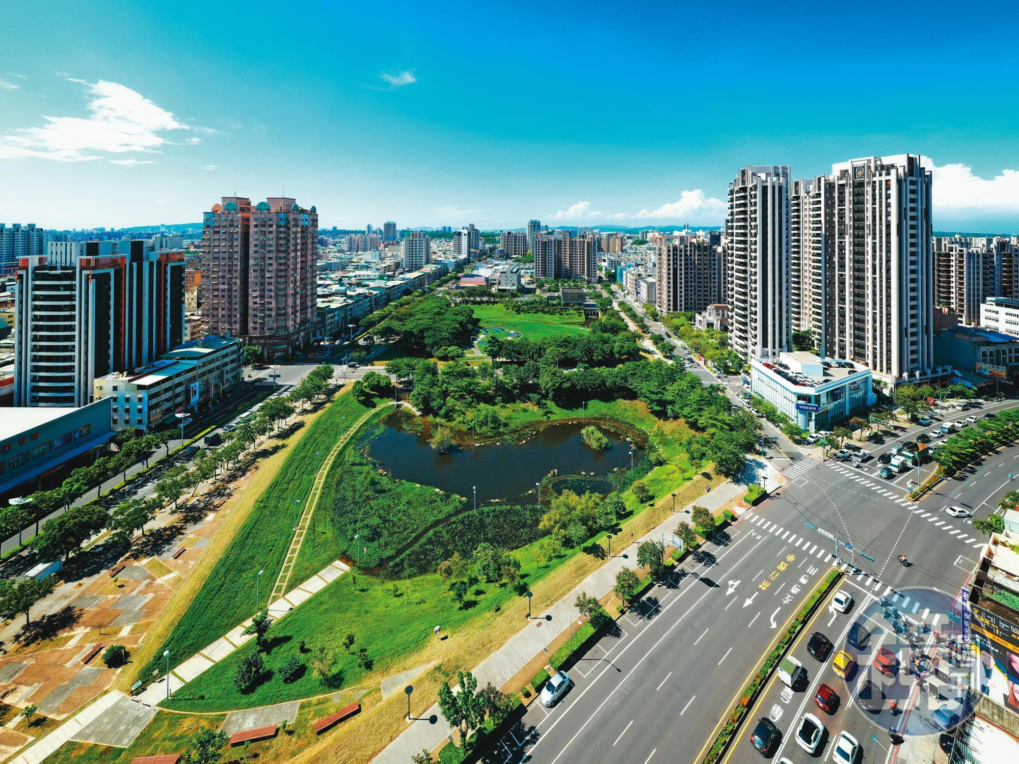 三地從土地重劃起家,高雄41期重劃區就是其代表作,不到10年土地價值至少翻9倍。