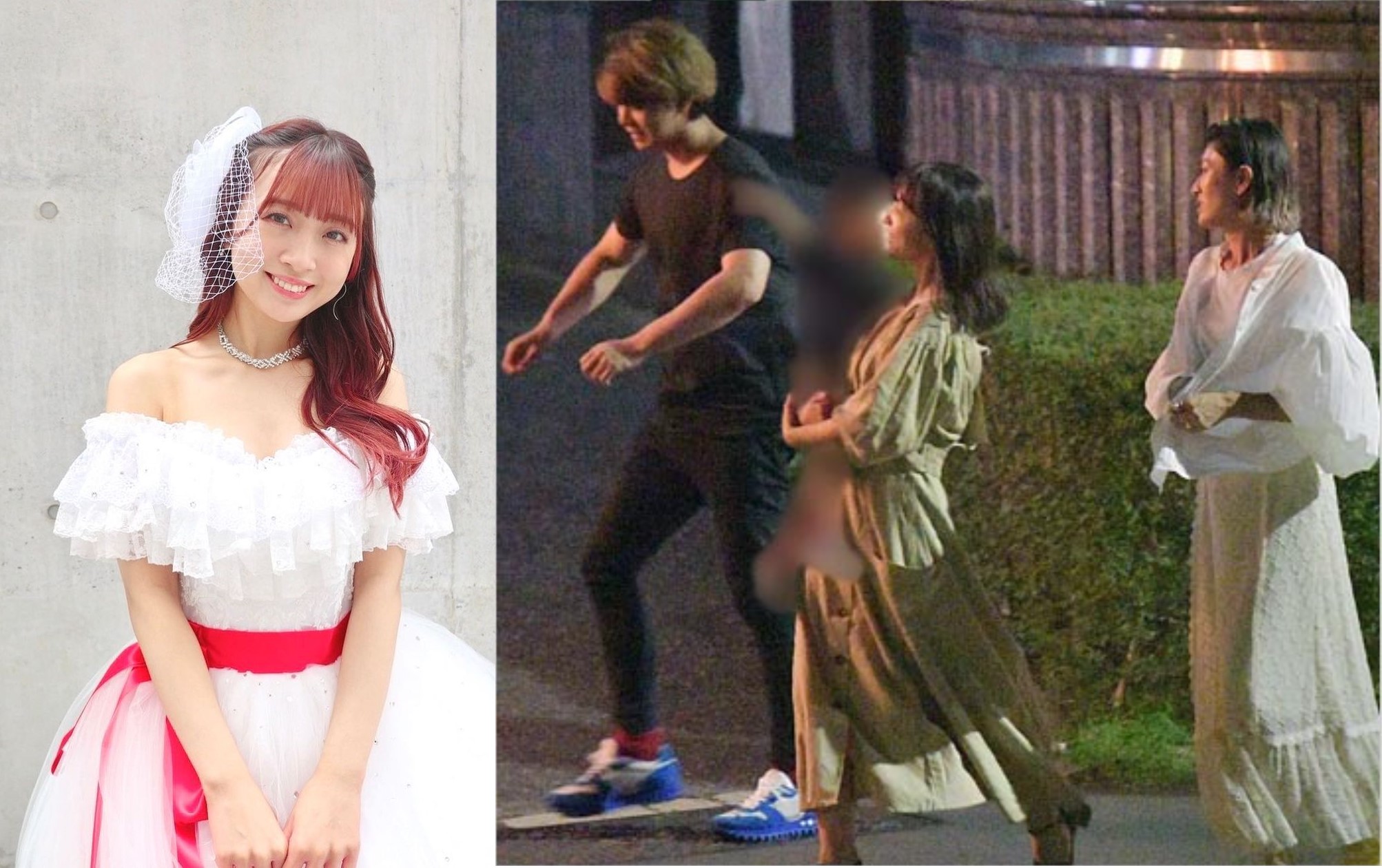 渡邉幸愛同框山田家族,手上抱著的是山田優和小栗旬的小孩。(翻攝自渡邉幸愛IG、《NEWSポストセブン》)