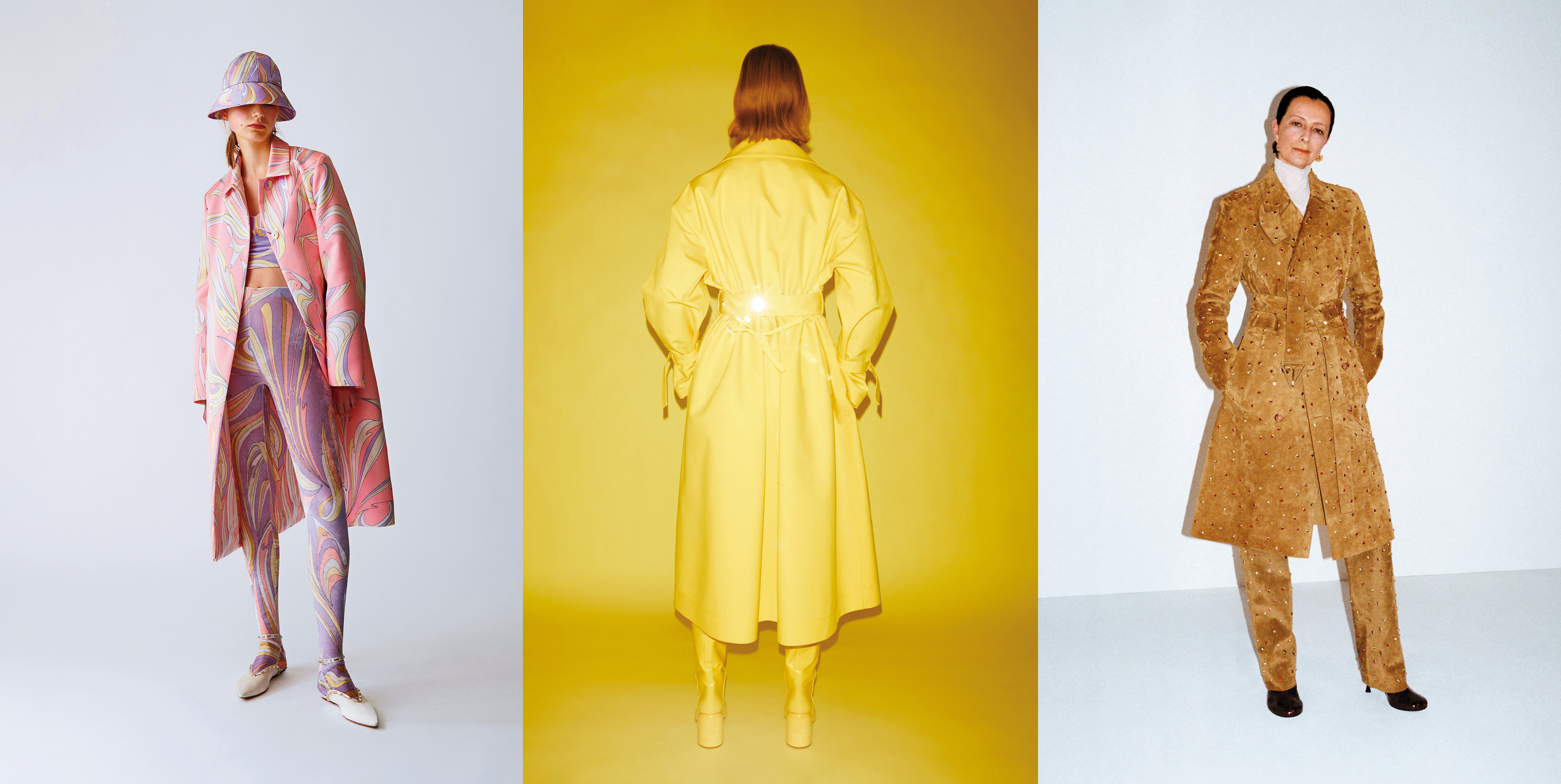 （EMILIO PUCCI、JIL SANDER、BOTTEGA VENETA提供）