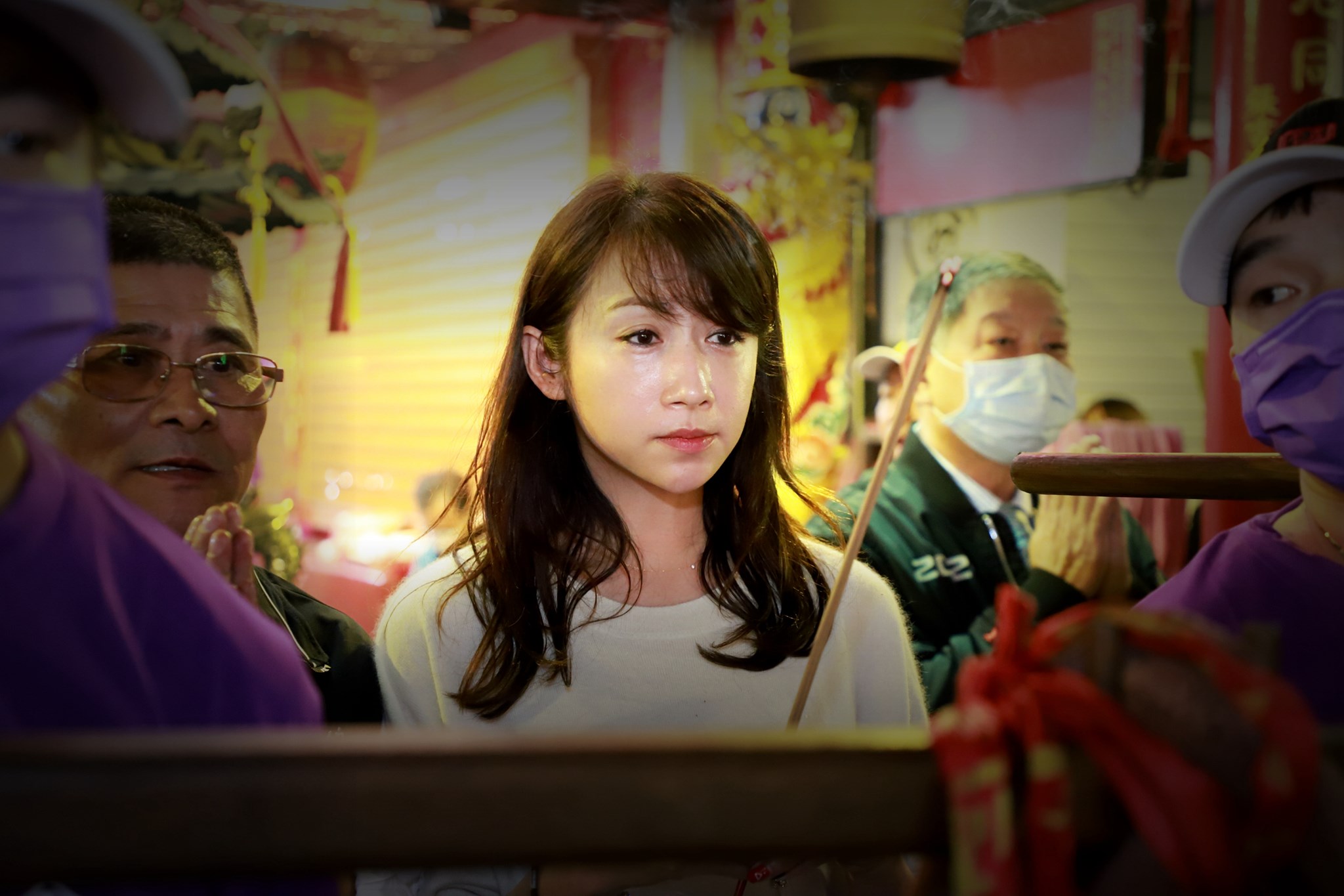 北市議員許淑華爆料，稱環南市場自治會長私下拜託北市府放寬防疫標準。（翻攝自許淑華臉書）