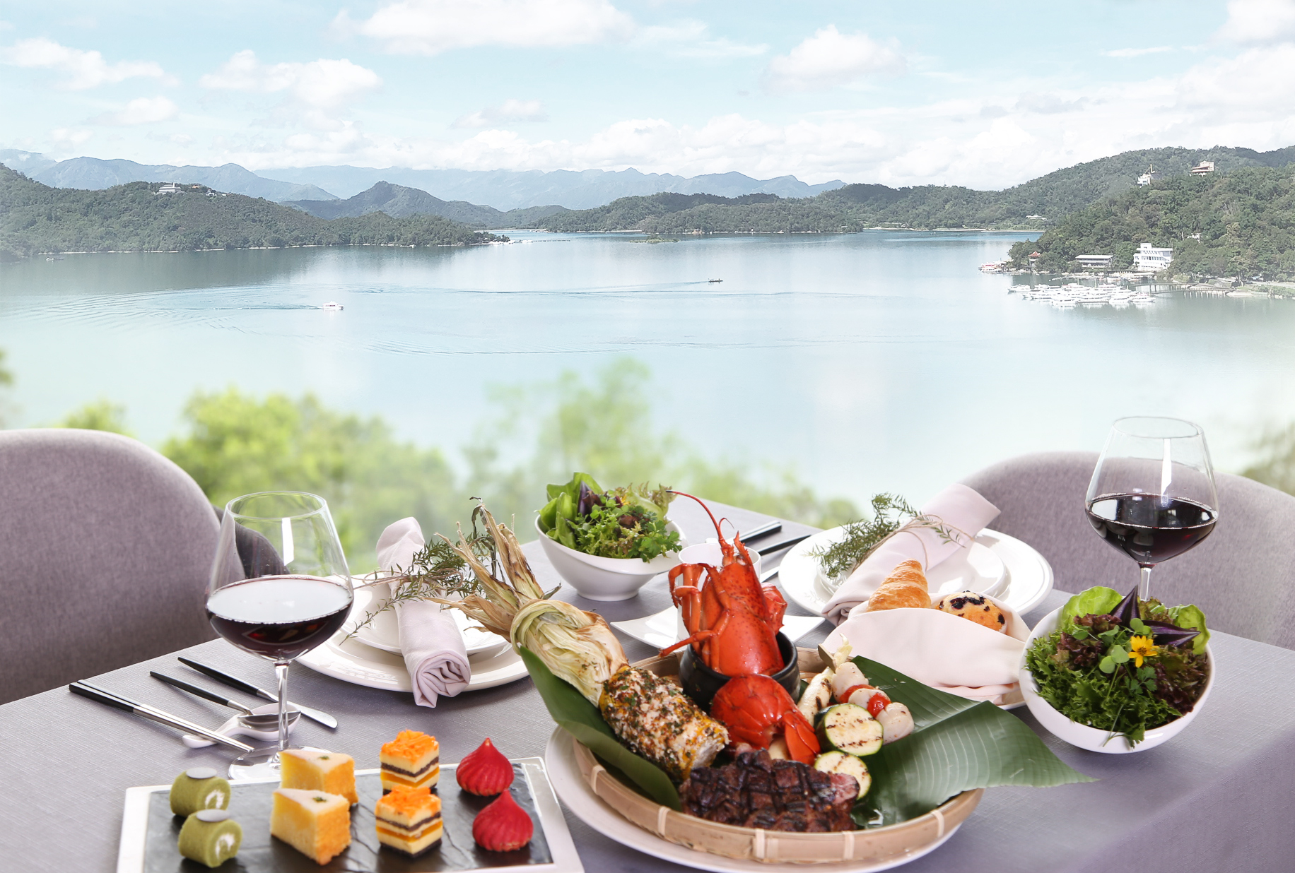 入住期間的膳食全程由頂級廚藝團隊規劃，入住起一連享受5次饗宴。（雲品溫泉酒店提供）