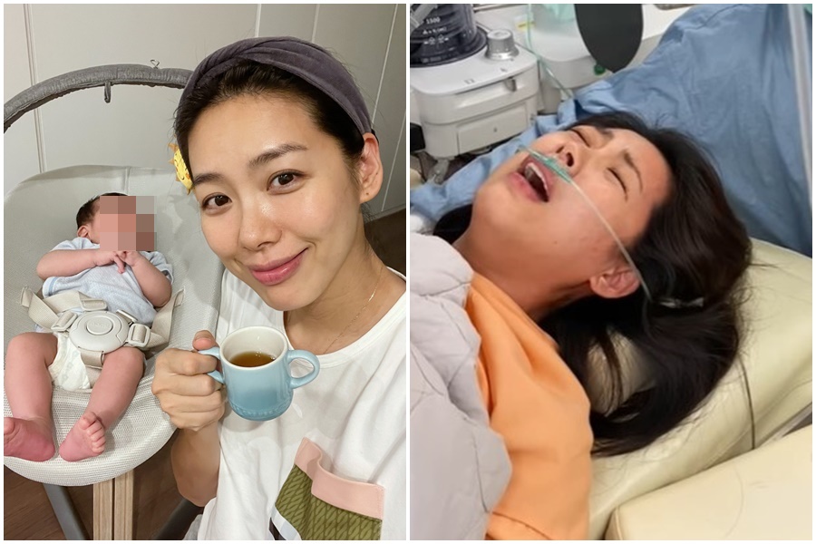 林可彤昨日把生二寶的影片放上網路，她透露當下生產的痛苦情況。（翻攝自林可彤臉書）