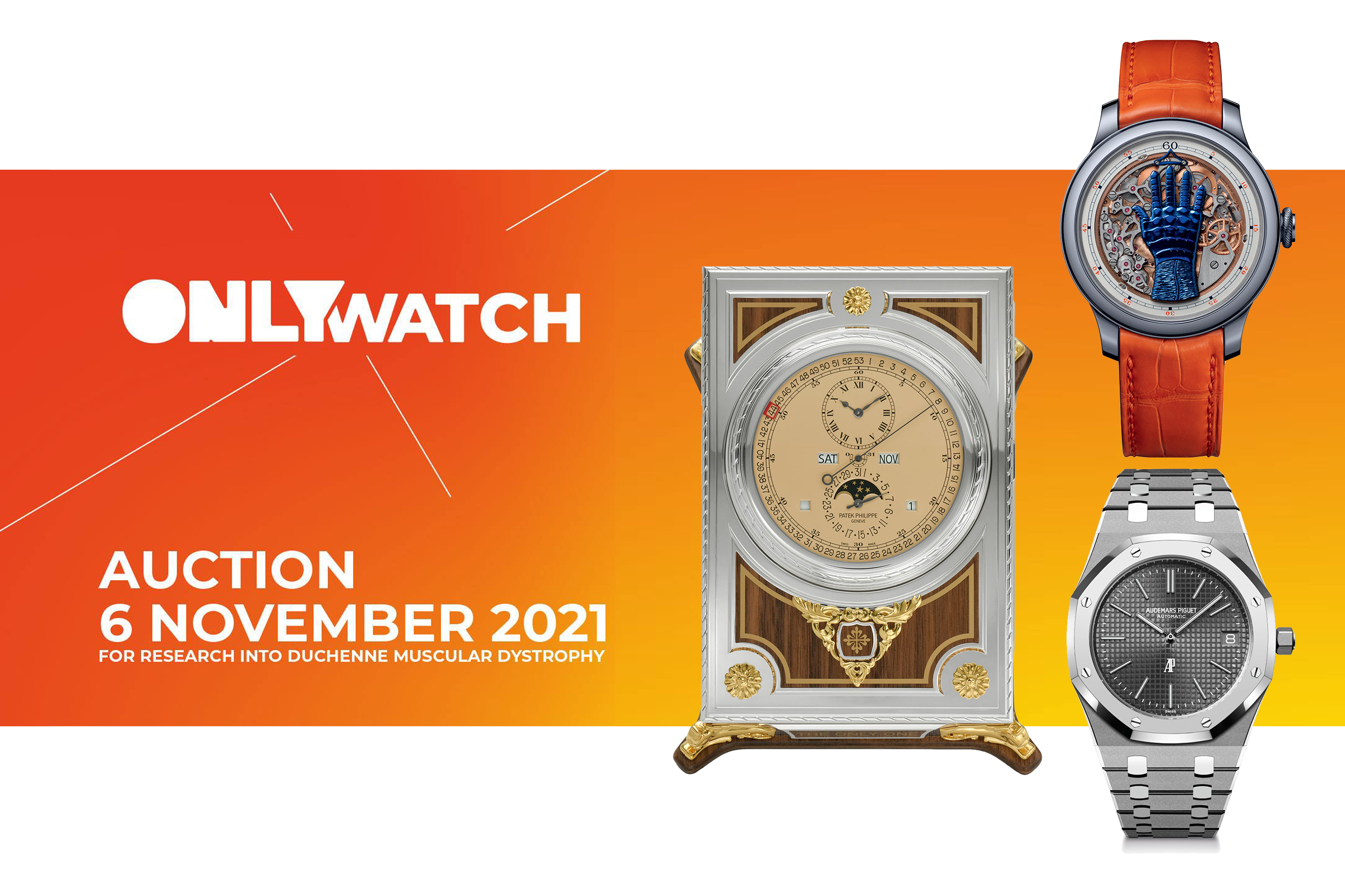 【錶壇焦點】上一屆Only Watch拍賣前三名，這次又端出什麼壓箱寶？