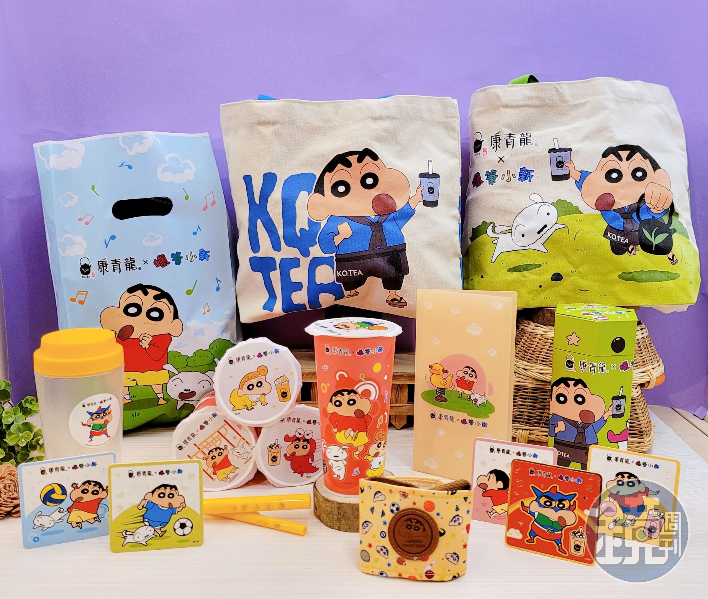 康青龍6月底推出蠟筆小新IP促銷集點活動，讓加盟店業績大幅成長。（瑞麟美而美提供） 