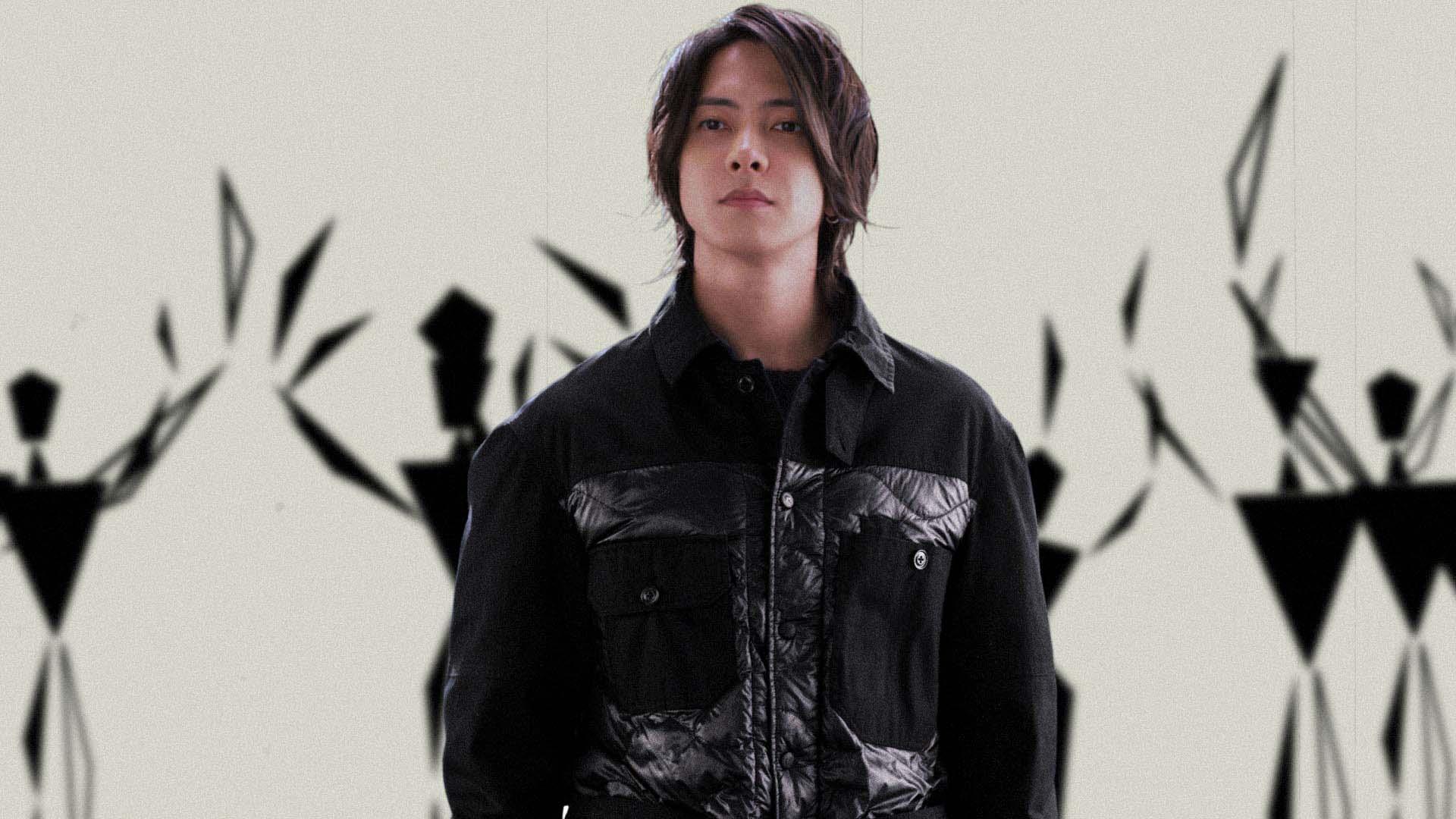 山下智久搶先穿上7 MONCLER FRGMT HIROSHI FUJIWARA 2021的ACHIRD襯衫夾克,NT$51,400 Moncler。(Moncler提供)