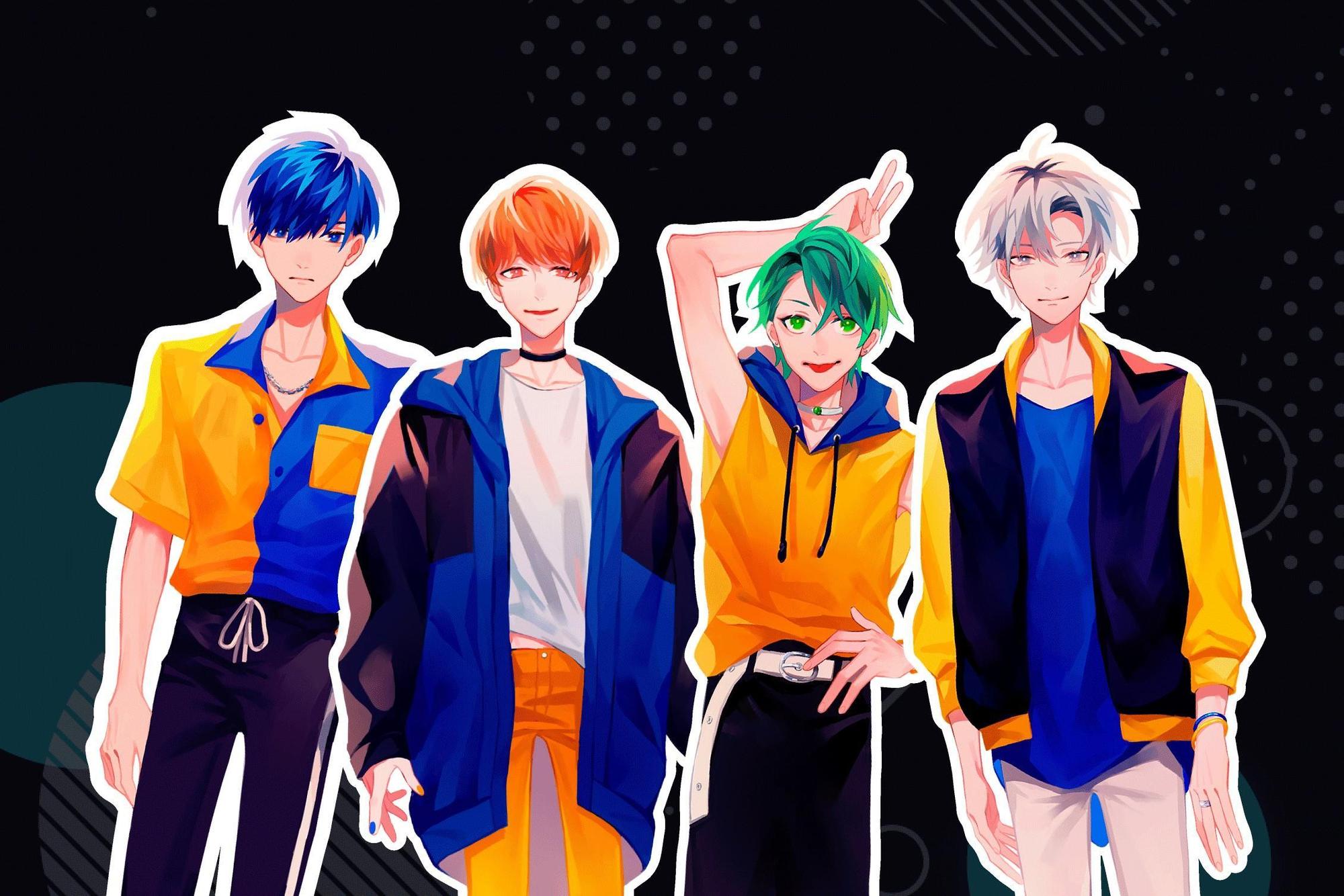 「Stardust Promotion」打造的VTuber團體「V4LASH」正式曝光。（翻攝自STARDUST VIRTUAL STUDIO官網）