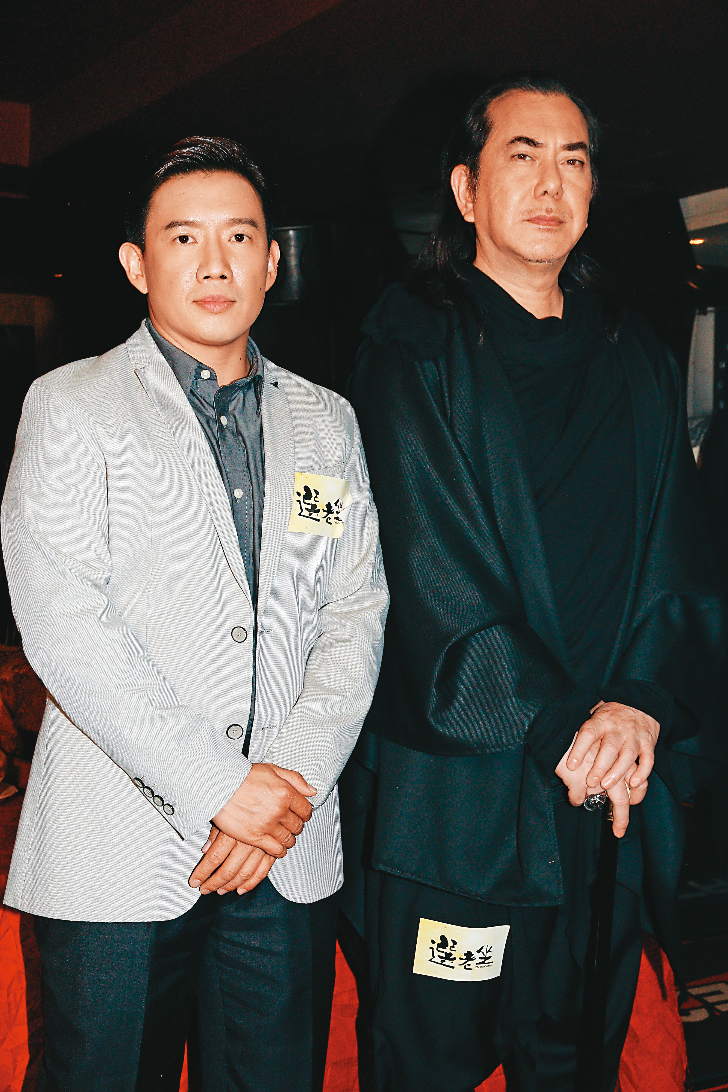 杜汶澤(左)和黃秋生(右)因政治因素影響演藝工作,近來都往台灣發展。(東方IC)