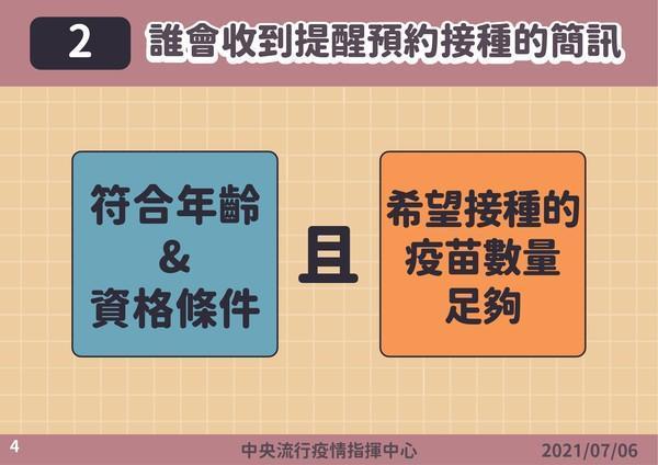 唐鳳說明疫苗接種預約平台系統。（指揮中心提供）