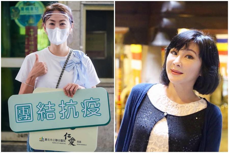看不慣賈永婕(左)行善還要被酸民攻擊,吳淡如發文力挺開嗆酸民。(翻攝自賈永婕、吳淡如臉書)
