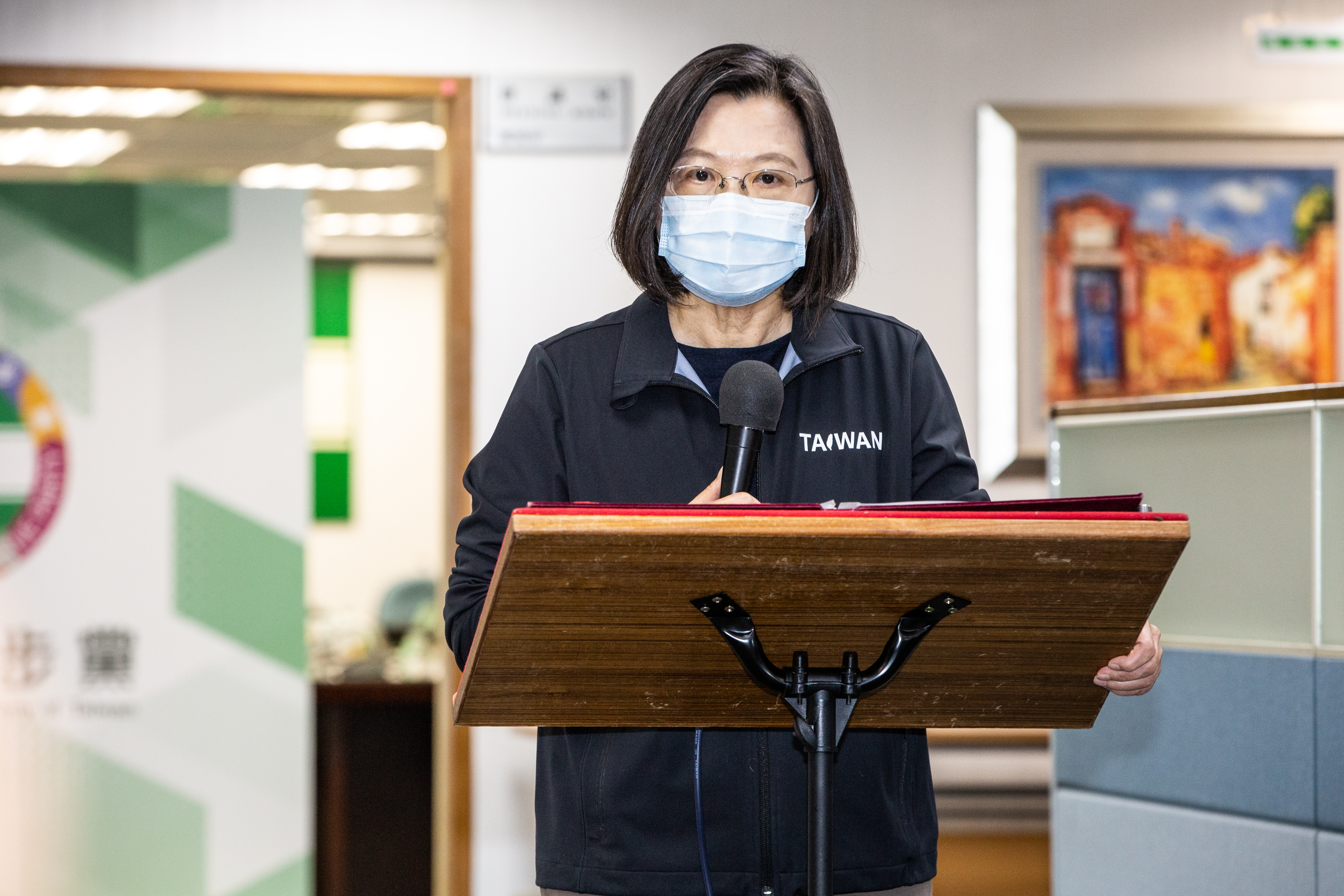 蔡英文今在臉書表達對於日本捐台第二波疫苗之感謝，並預祝日本舉辦奧運順利。（本刊資料照）