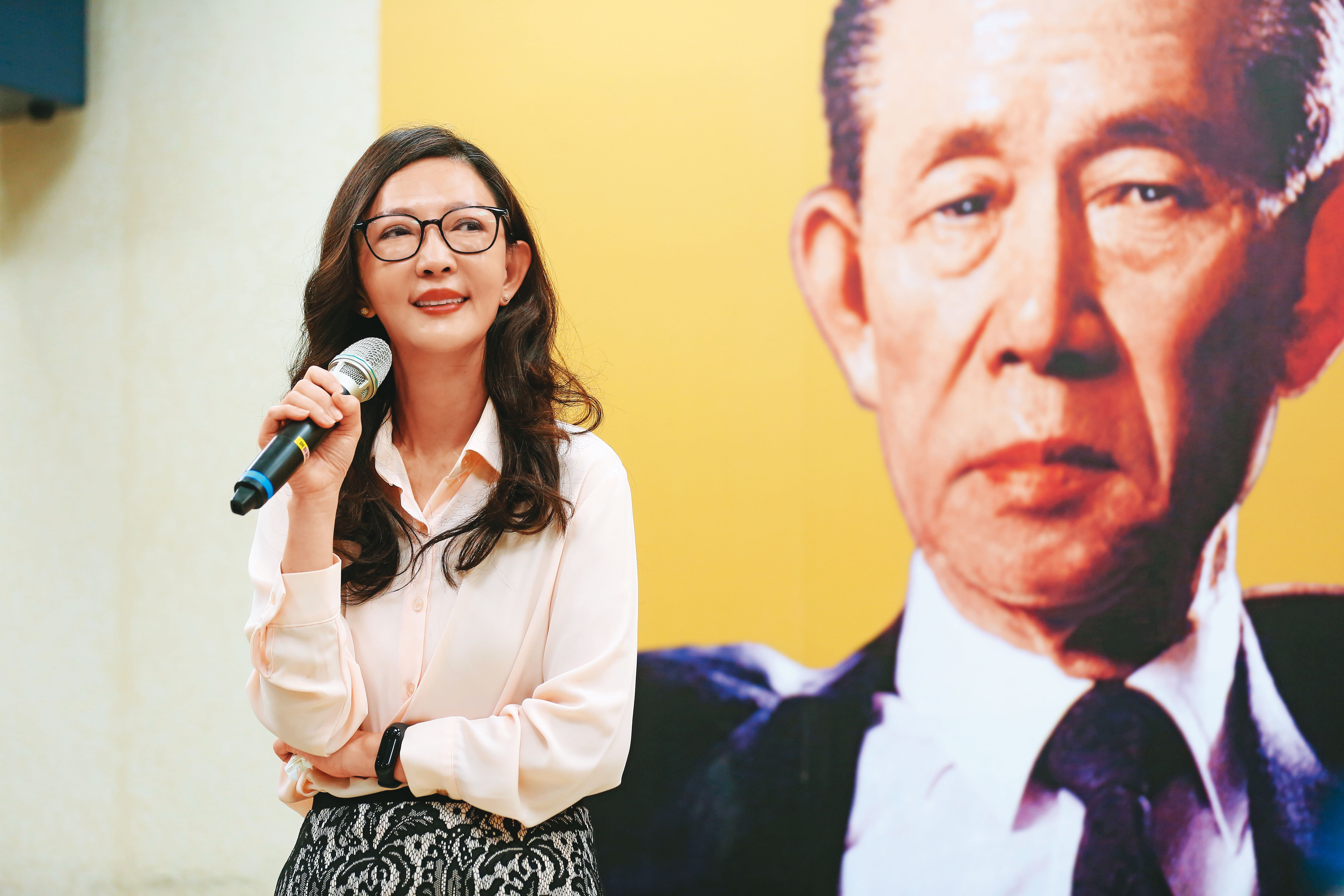 王瑞瑜曾對外分享，台塑生醫是因為王永慶而跨入美容保養事業。