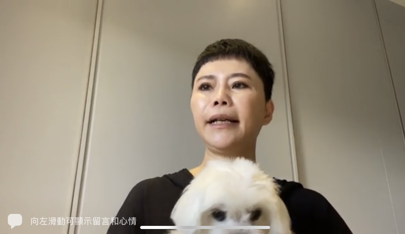 詹雅雯常開直播，和粉絲分享生活點滴。（翻攝自臉書）