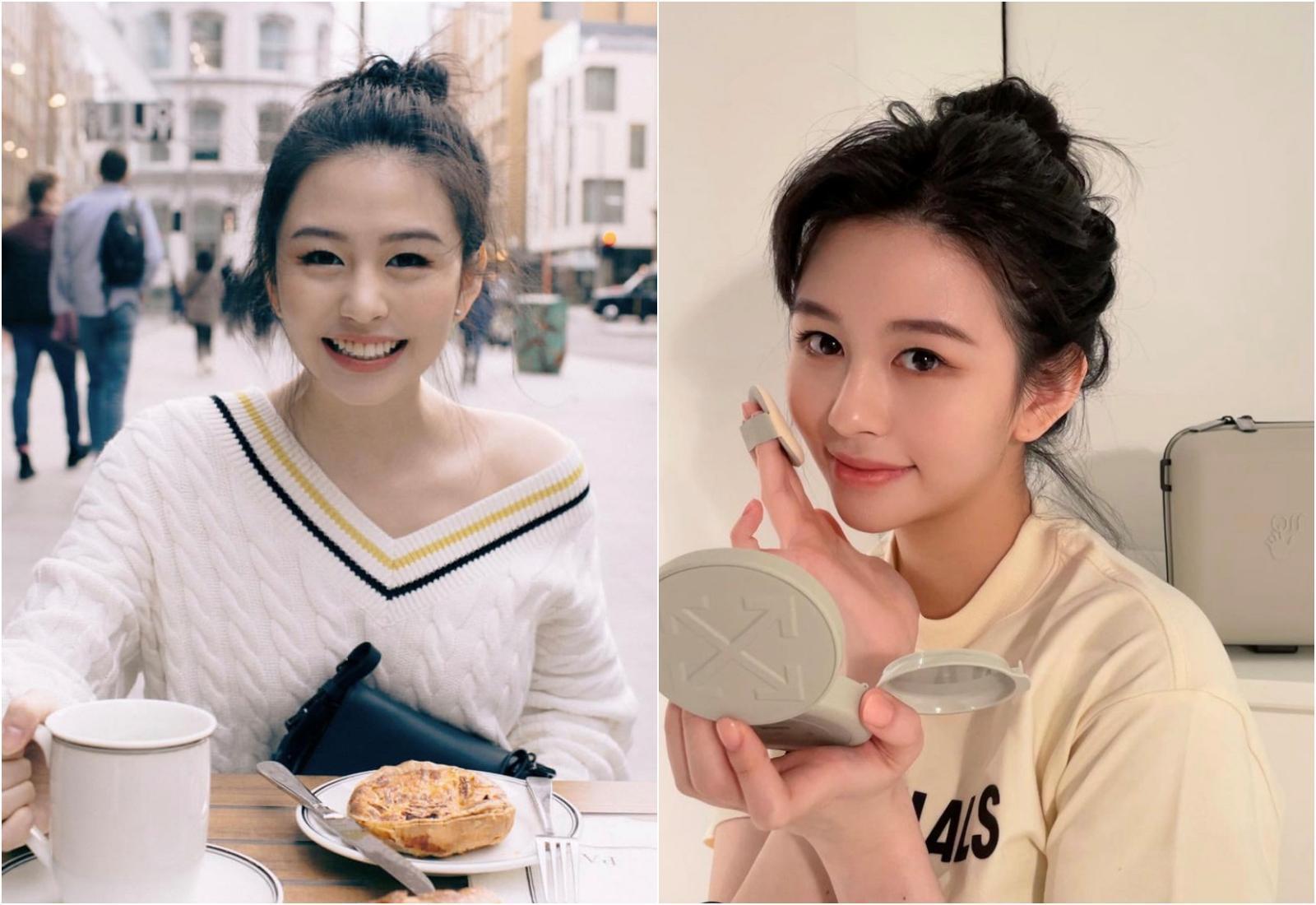 19歲的沈月盡得父母優秀DNA，卻曾被同學排擠，因而轉學，更害怕上學。（翻攝自沈月IG）