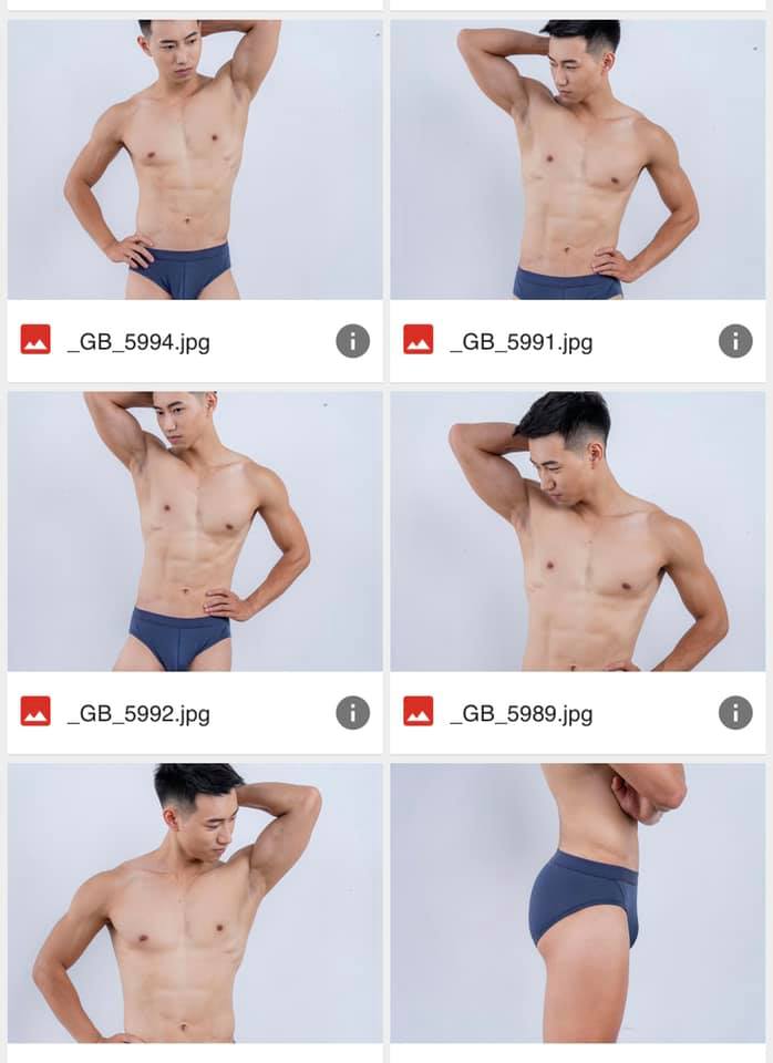王浩宇分享「男性內褲照」，也算是另類幫自家商品曝光。（翻攝自王浩宇臉書）