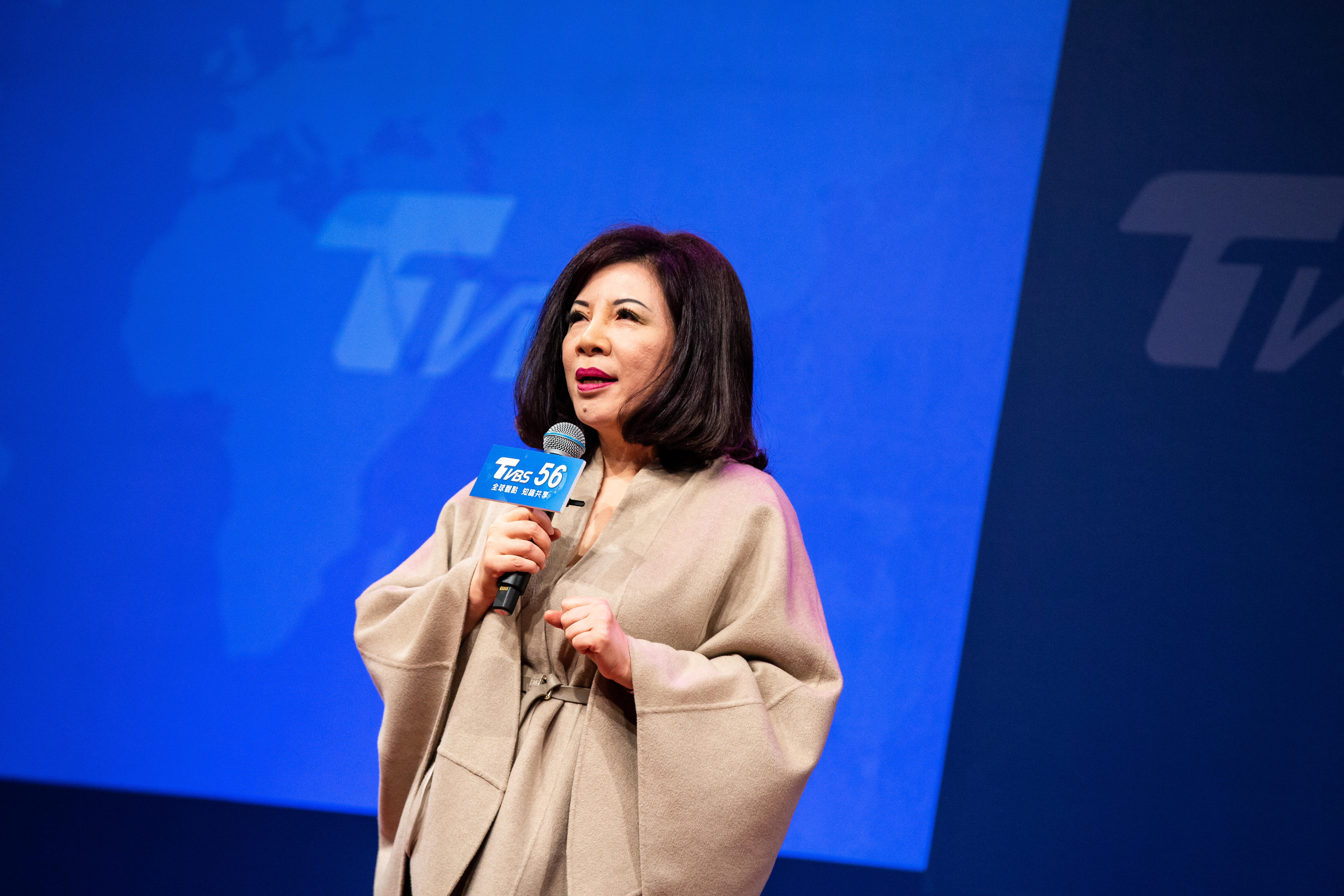 資深媒體人陳文茜在臉書發文批評政府的疫苗政策。（本刊資料照）