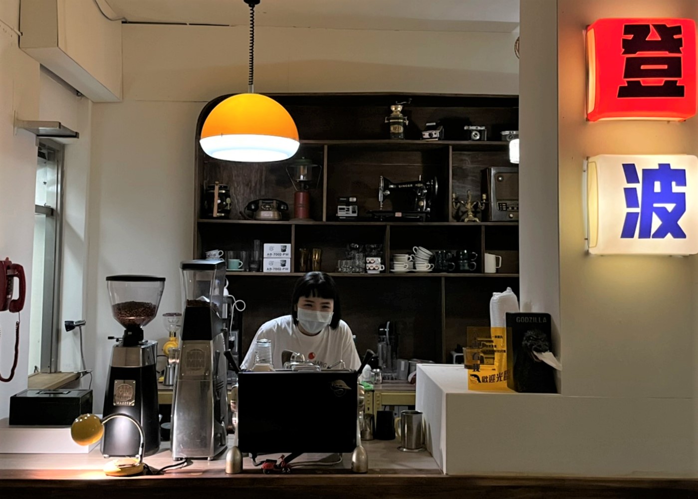 因為疫情只能從外帶開始認識「登波coffee dumbo咖啡」，卻也讓人對內用的時刻多了憧憬。（登波咖啡coffee dumbo提供）