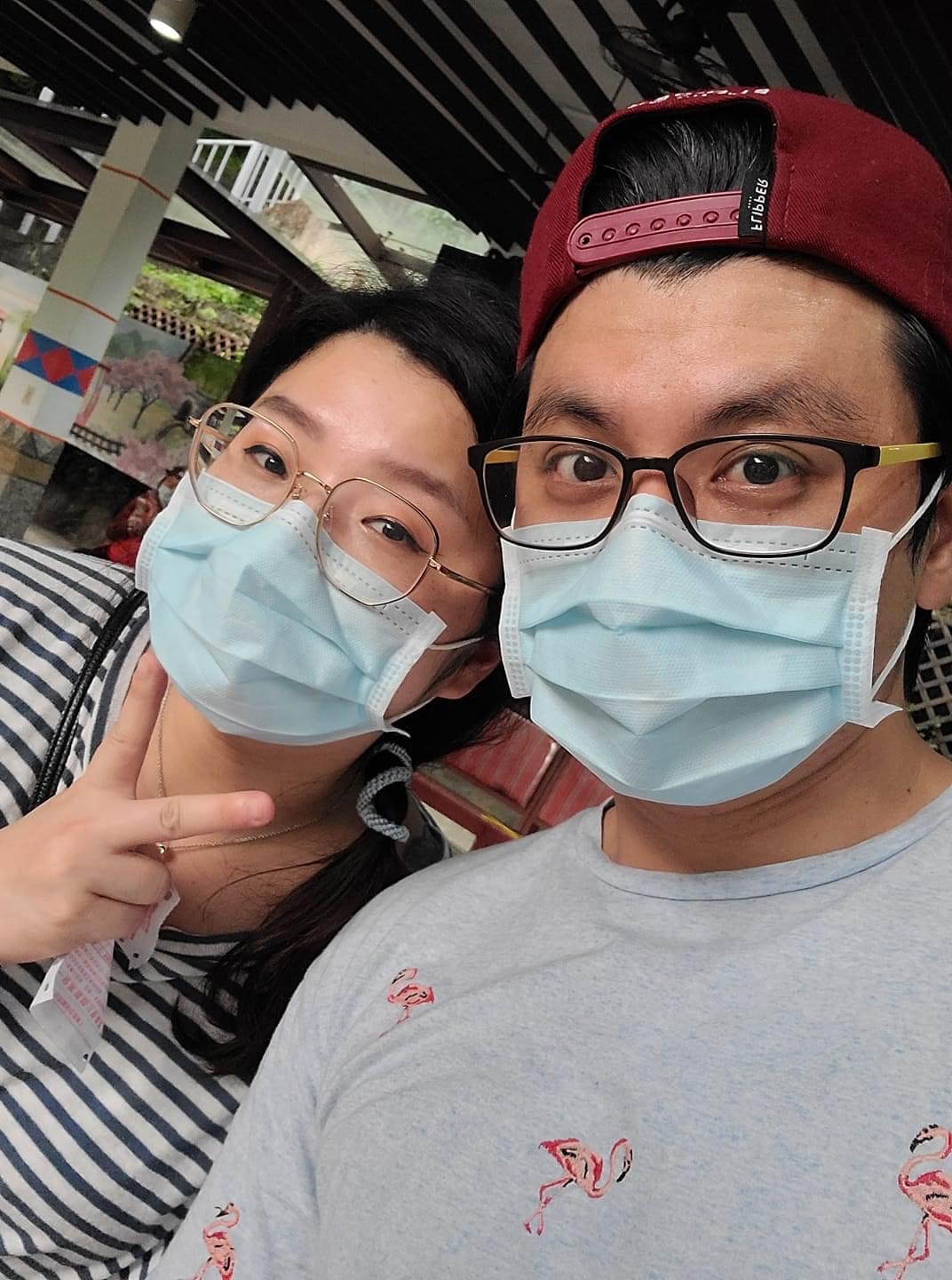 唐豐老婆本身就是醫護人員,所以遵守防疫規範的重要性。(翻攝自唐豐臉書)