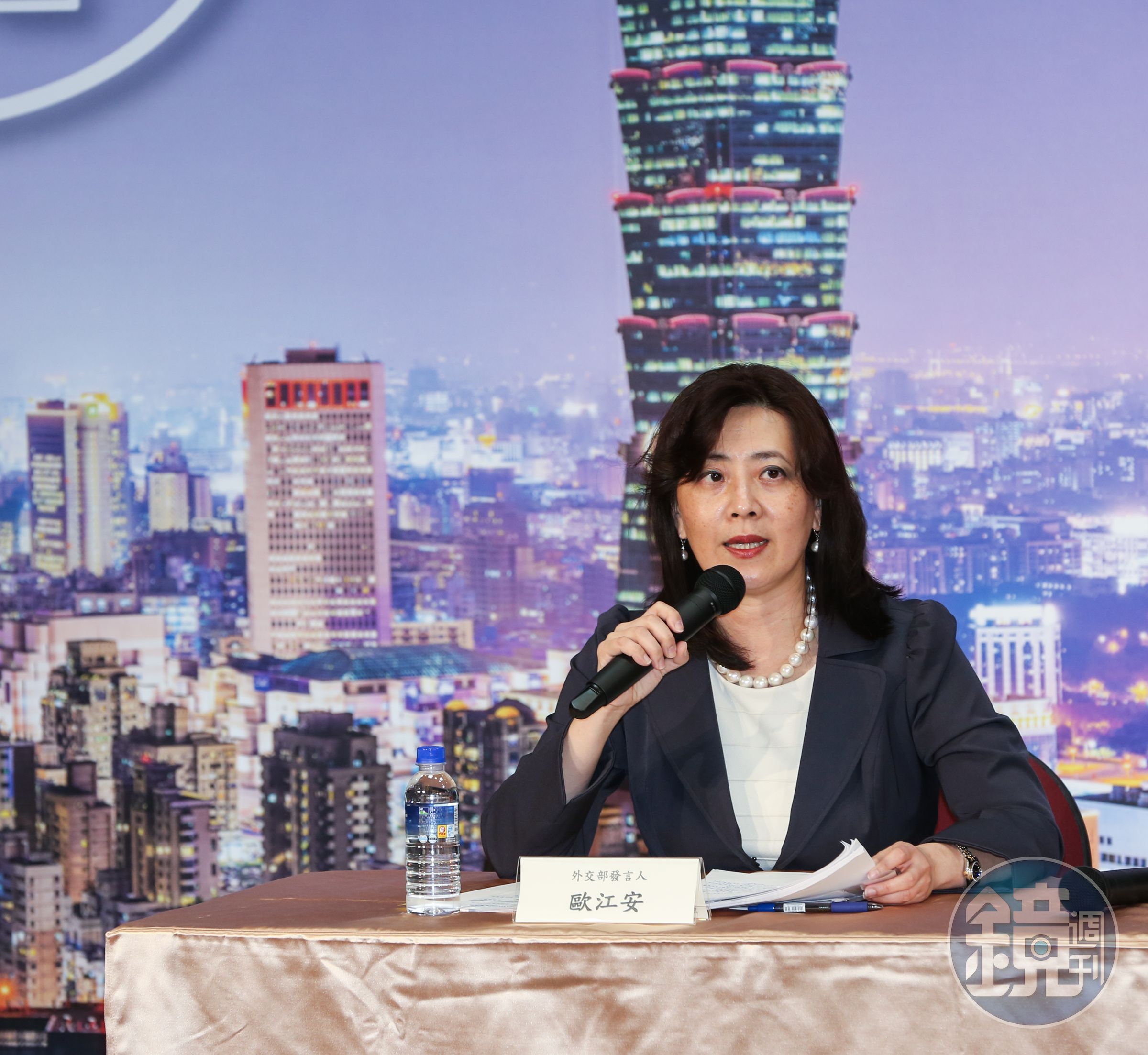 外交部表示，中華民國台灣是一個主權國家，不是中華人民共和國的一部份，這是事實，也是現狀。（本刊資料照）
