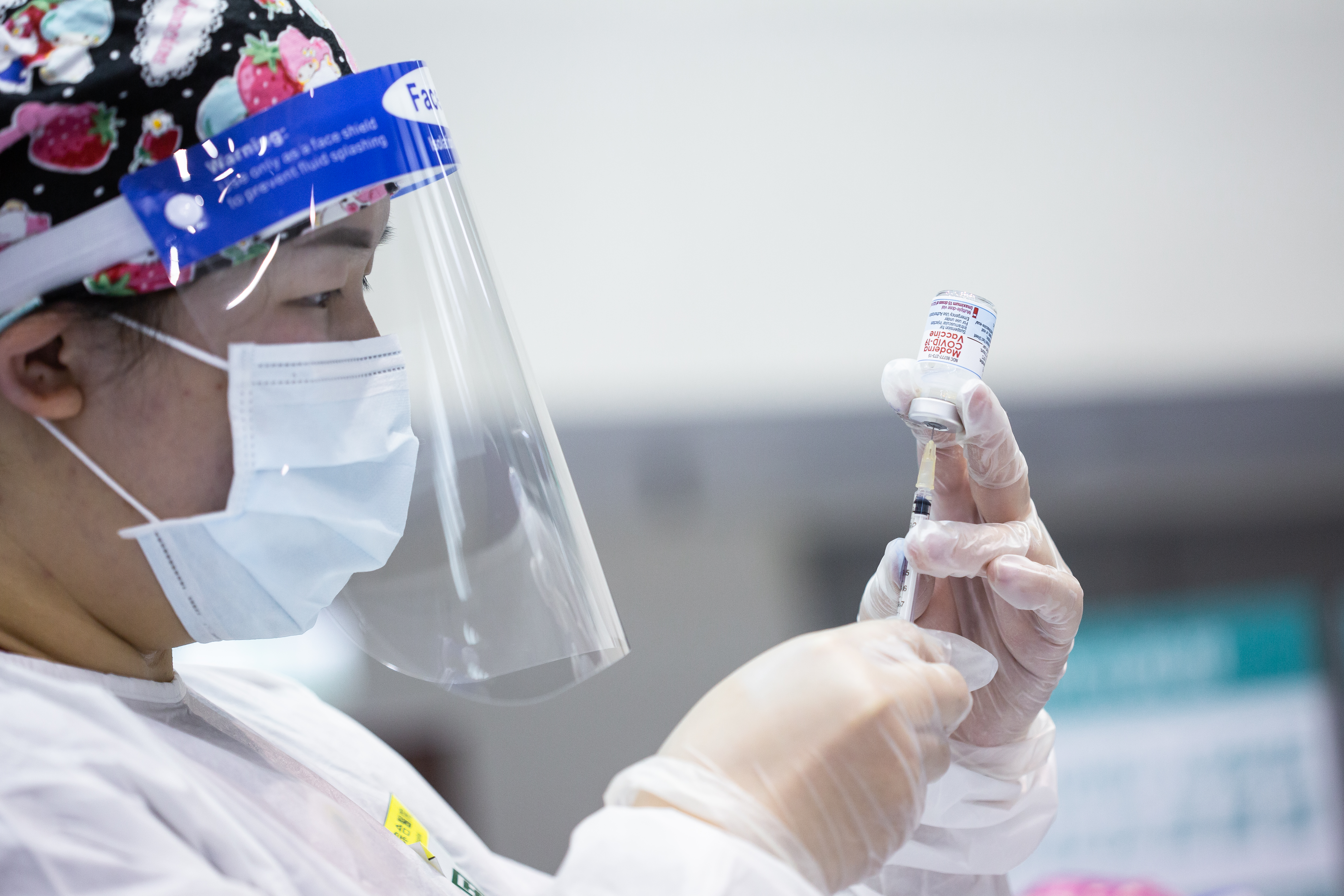 指揮中心今（7）日澄清，網傳COVID-19疫苗施打登記系統異常為不實訊息。（資料照）