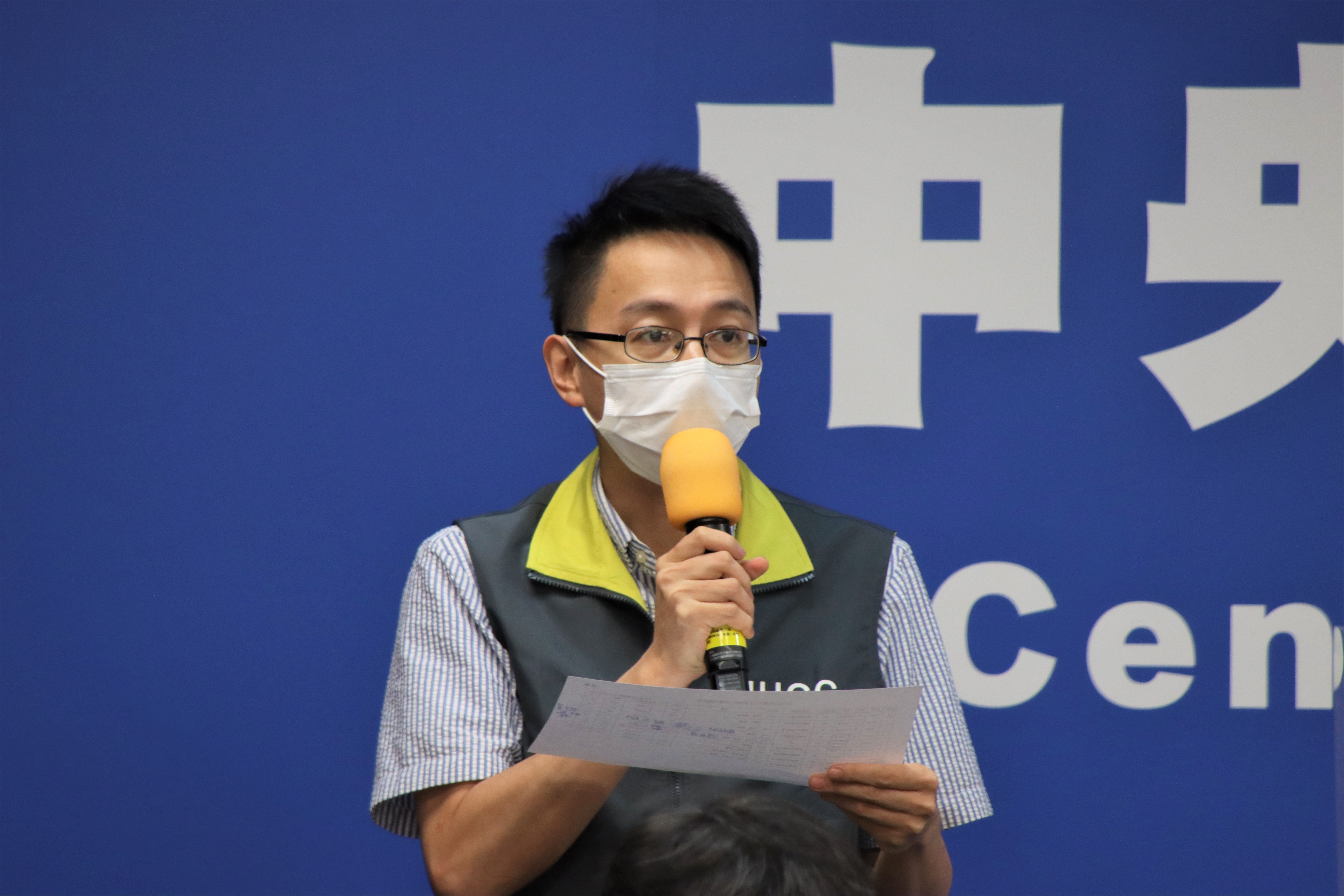 針對今日新增之死亡個案，指揮中心醫療應變組副組長羅一鈞今也做出說明。（指揮中心提供）