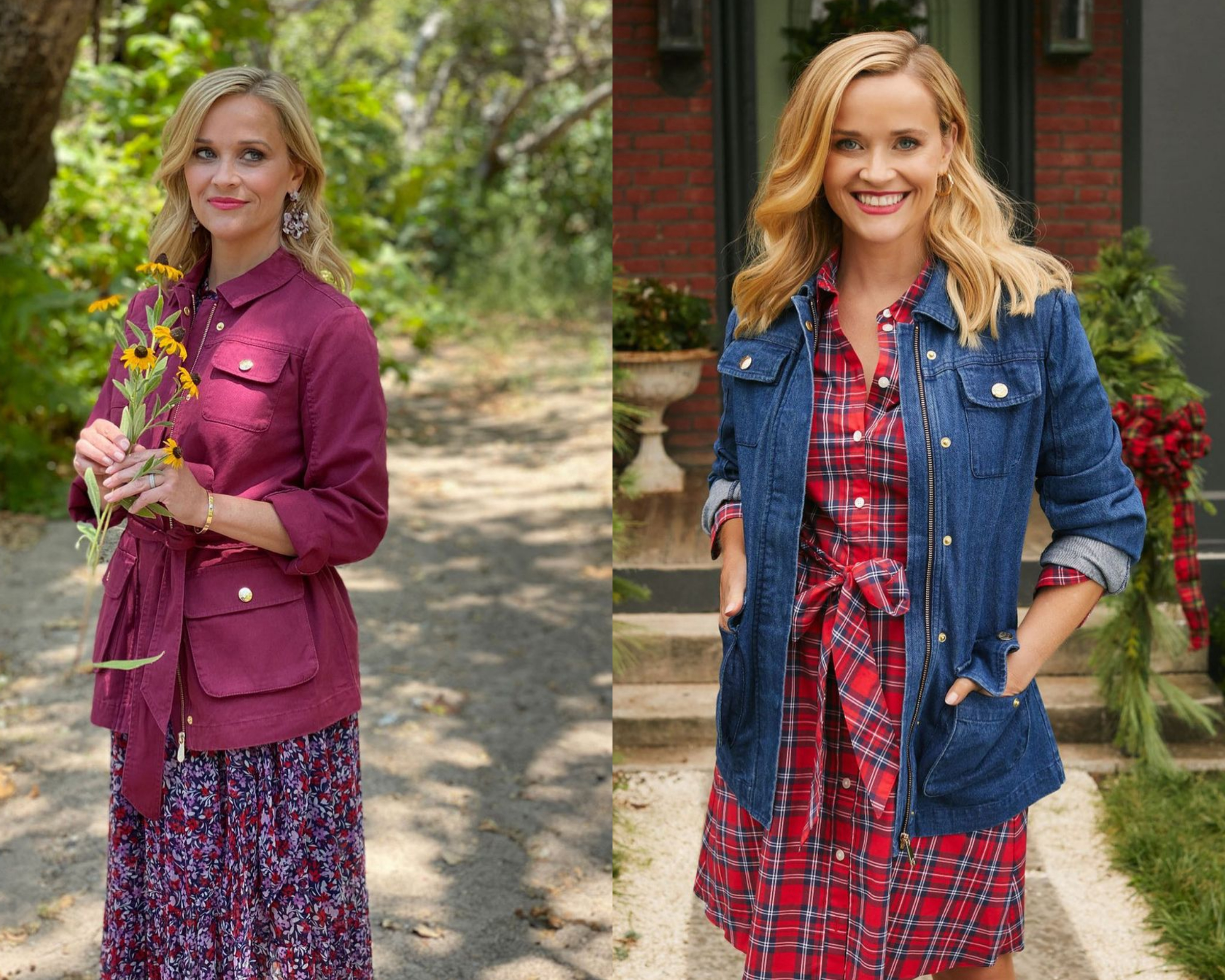 瑞絲薇斯朋的娛樂製作公司Hello Sunshine傳受到蘋果等買家青睞，打算砸重金收購。(瑞絲薇斯朋IG)