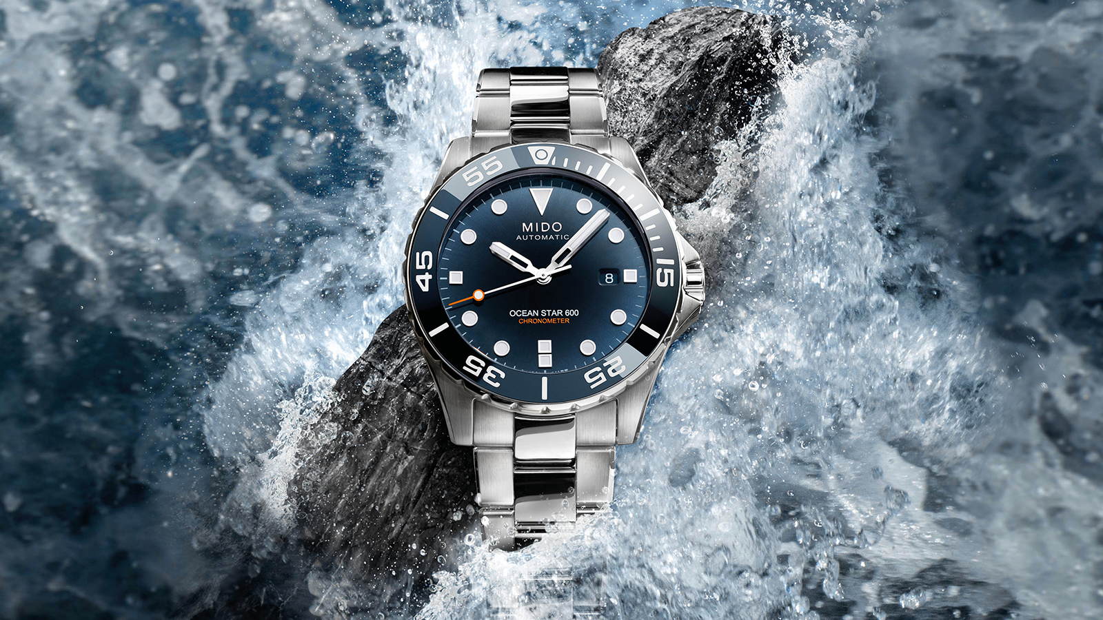 MIDO Ocean Star 600 Chronometer，建議售價：NT$ 54,800。