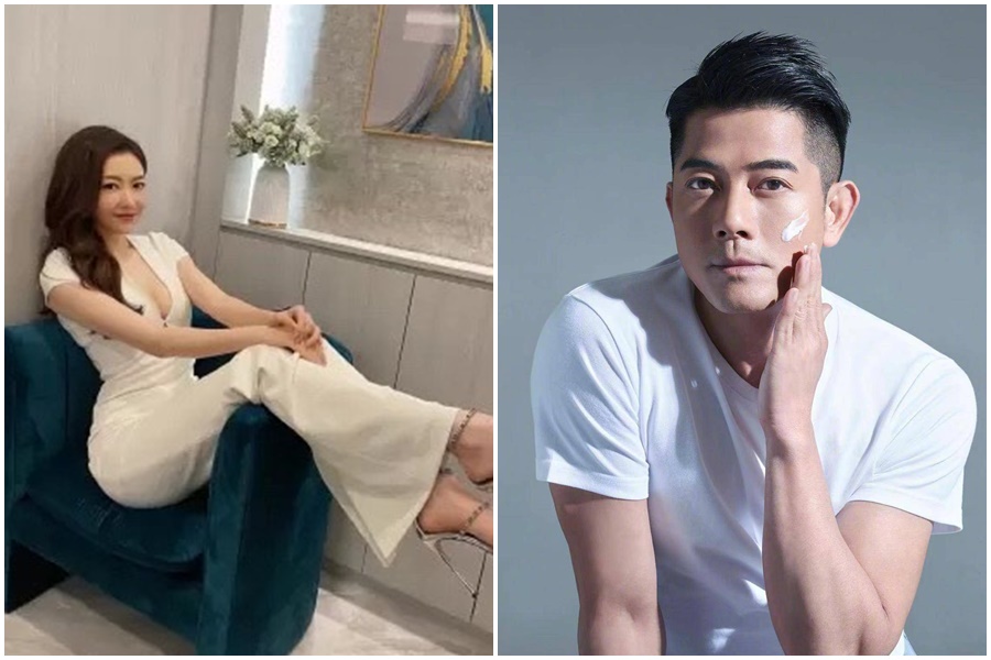 熊黛林（左）對於常被拿來跟前男友郭富城（右）比幸福表示不知道，坦言自己很懶惰根本不愛更新社交網站。（翻攝自熊黛林微博、郭富城微博）