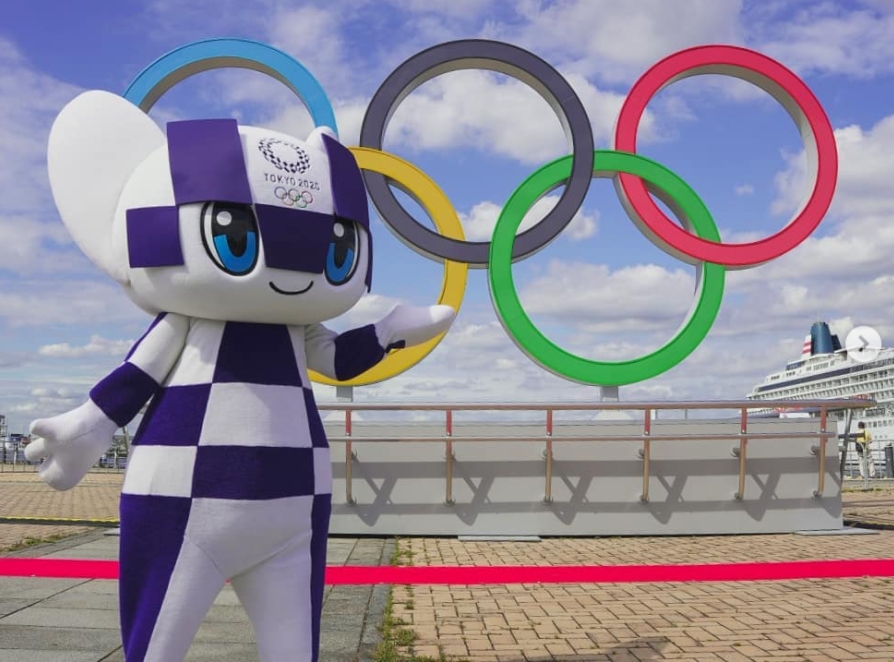 東京奧運將在緊急事態宣言下進行，活動場地的人數限制將再度調整。（翻攝自tokyo2020 Instagram）