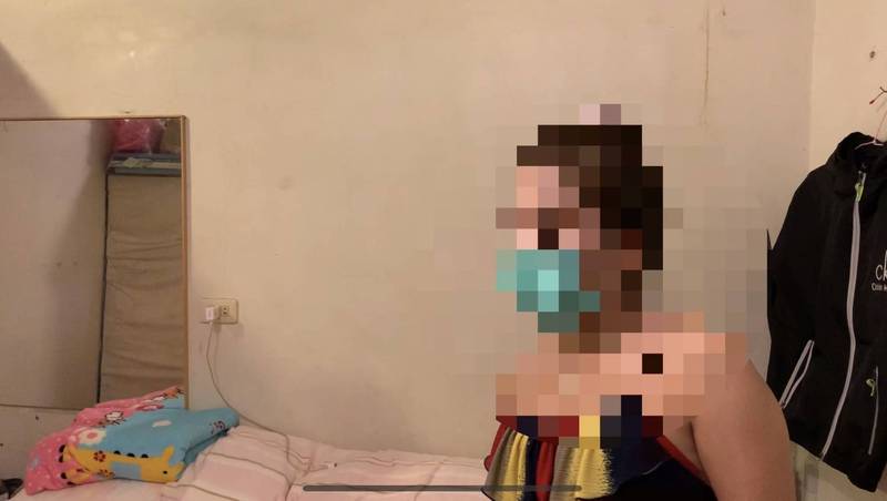 83歲老翁以一次800元的代價，連結38歲女子遭警方活逮。（翻攝畫面）