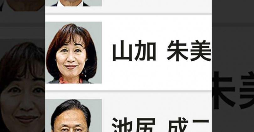 山加朱美當選大頭照曝光,與宣傳照判若兩人。(翻攝自推特)